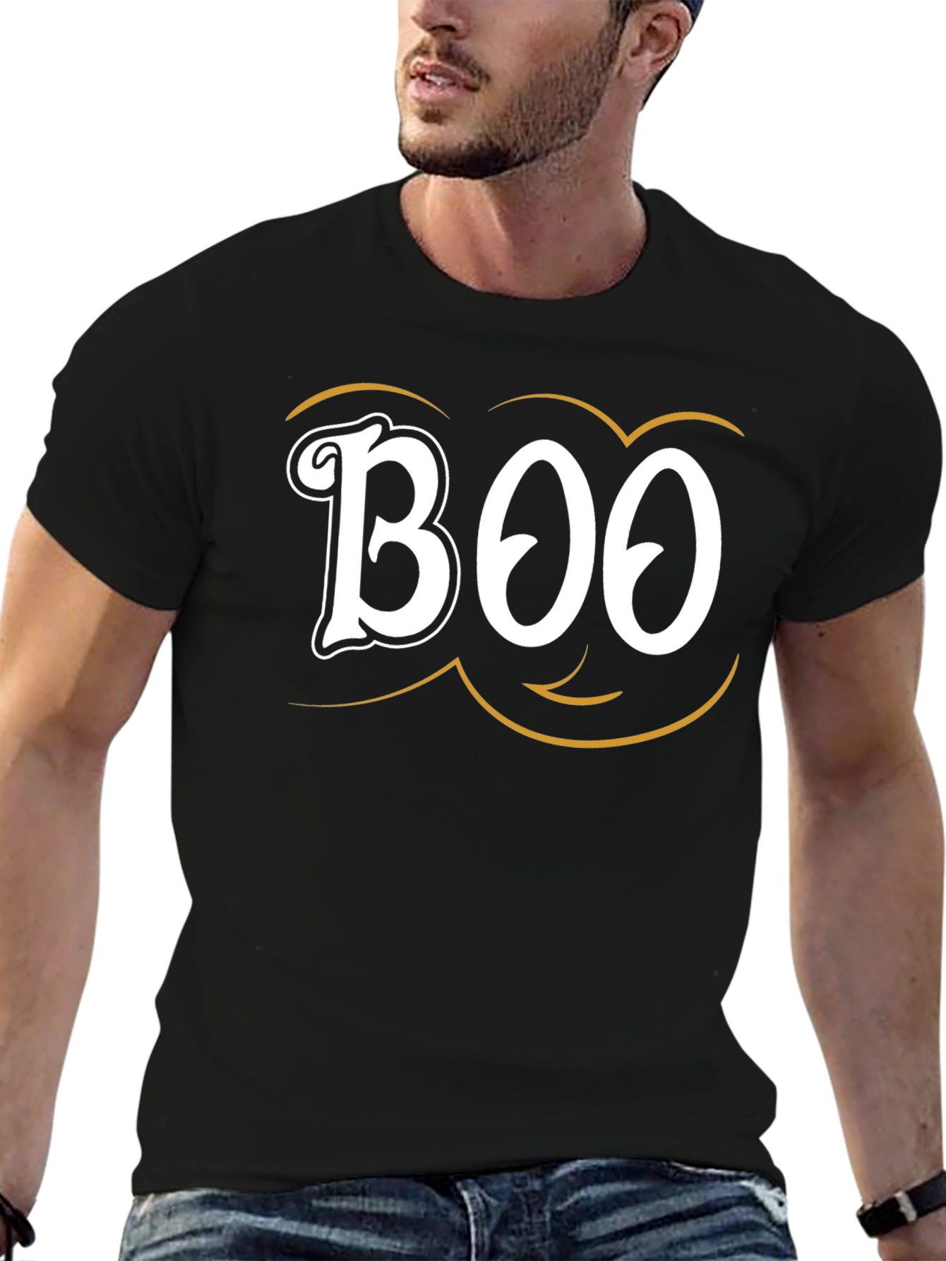 Boo Halloween T-Shirt - Spooky Season Apparel