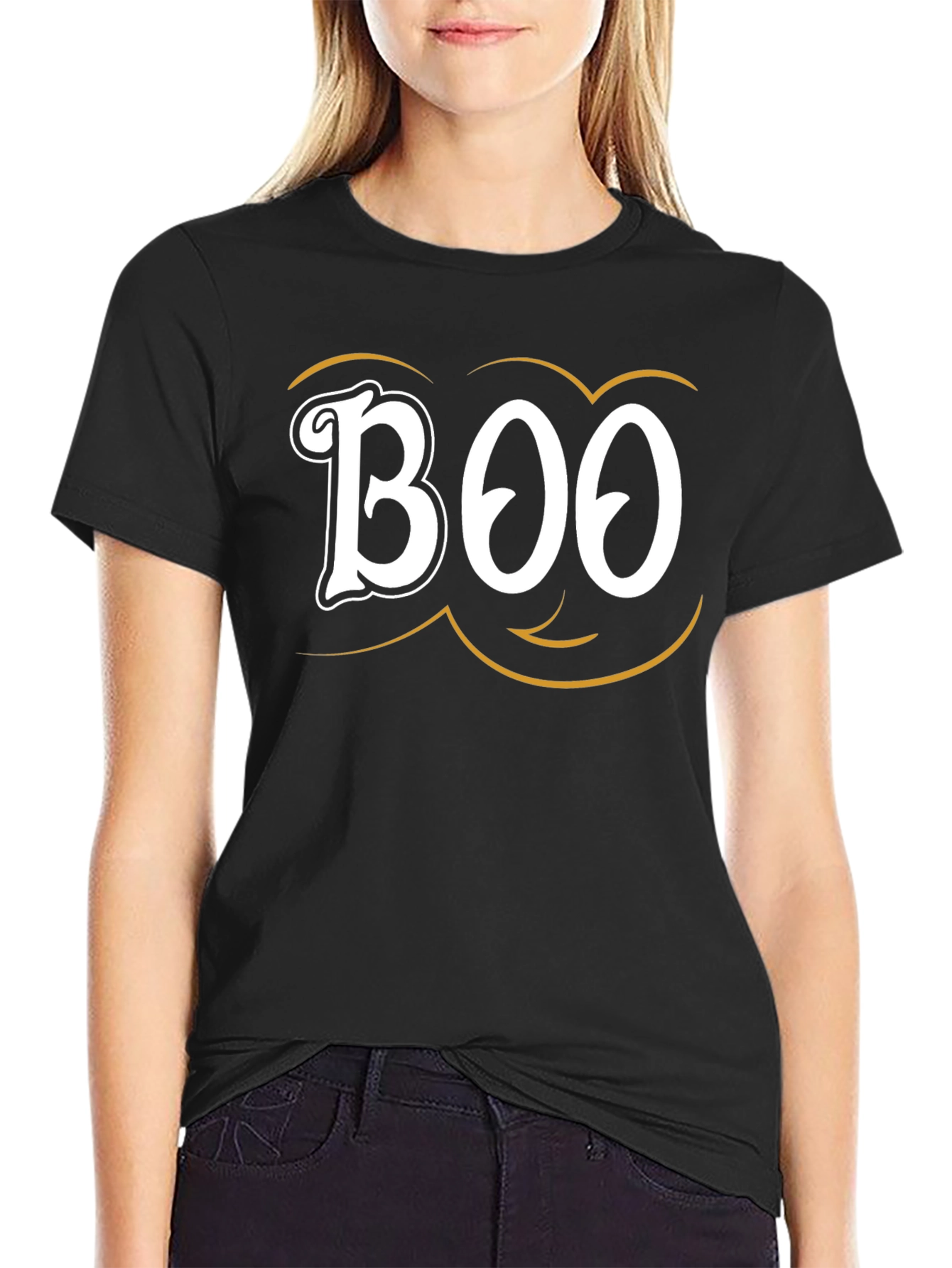 Boo Halloween T-Shirt - Spooky Season Apparel