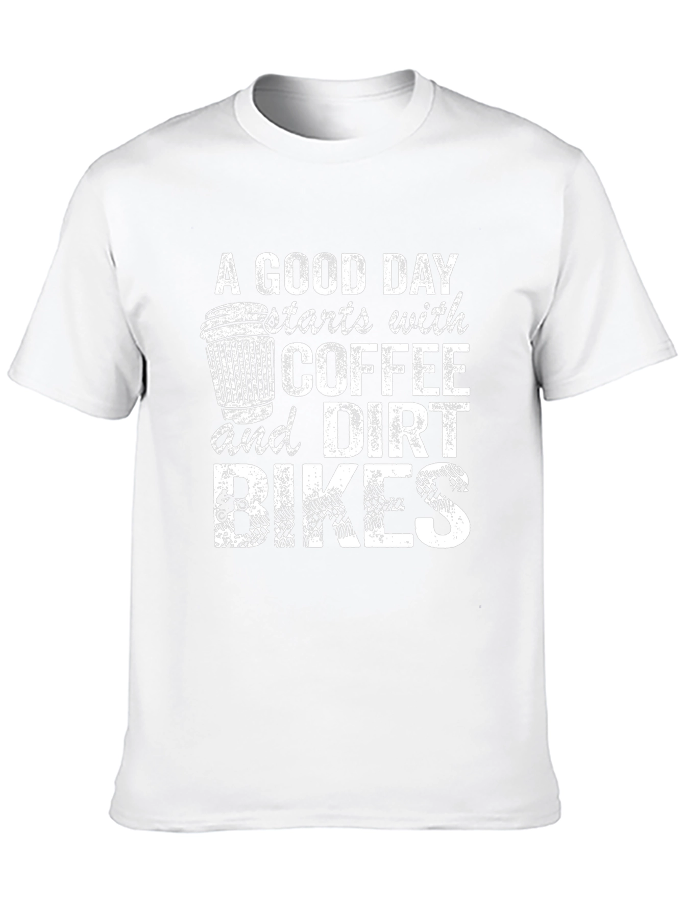 Coffee & Dirt Bikes Graphic Tee