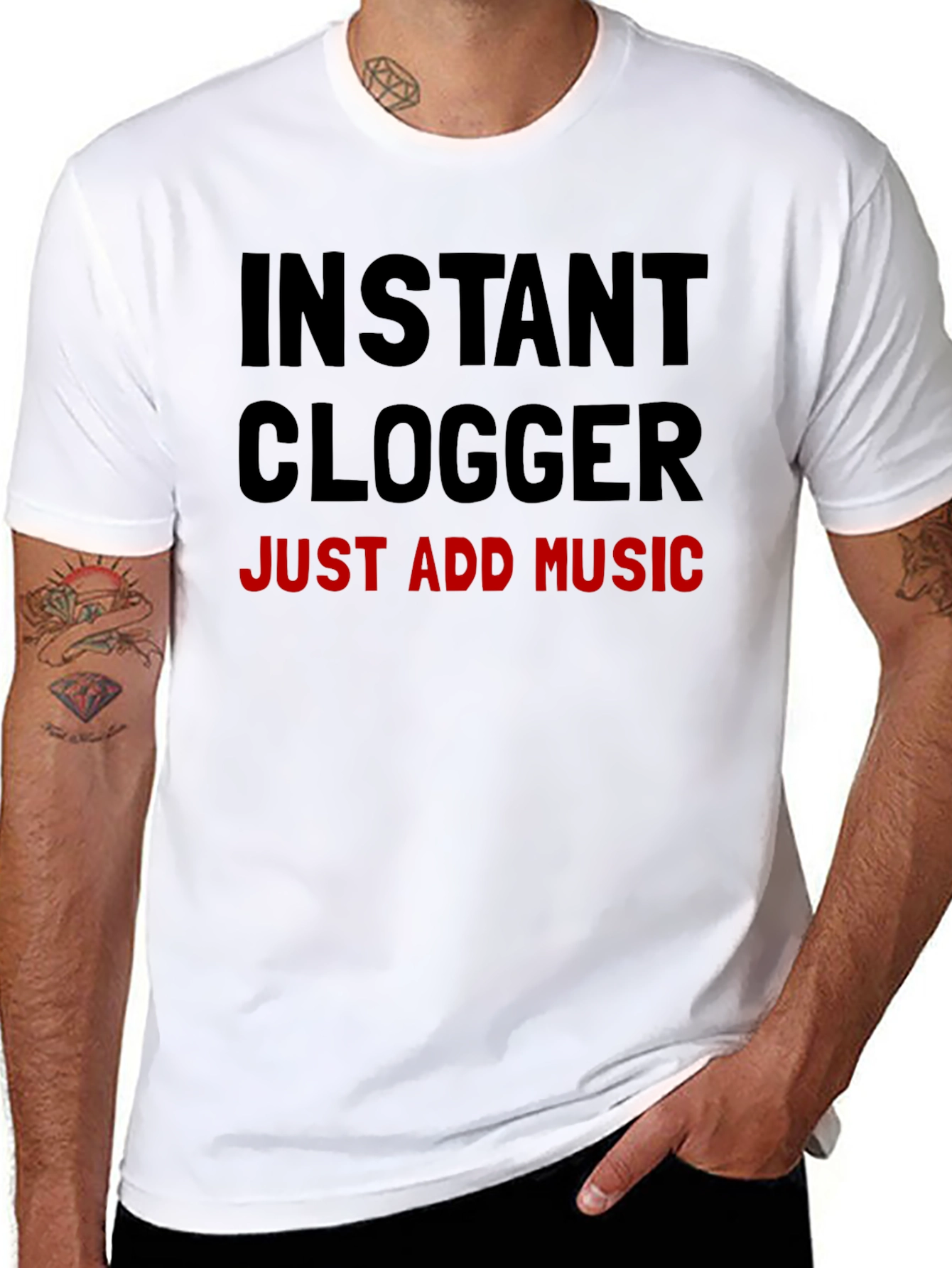 Instant Clogger: Just Add Music T-Shirt