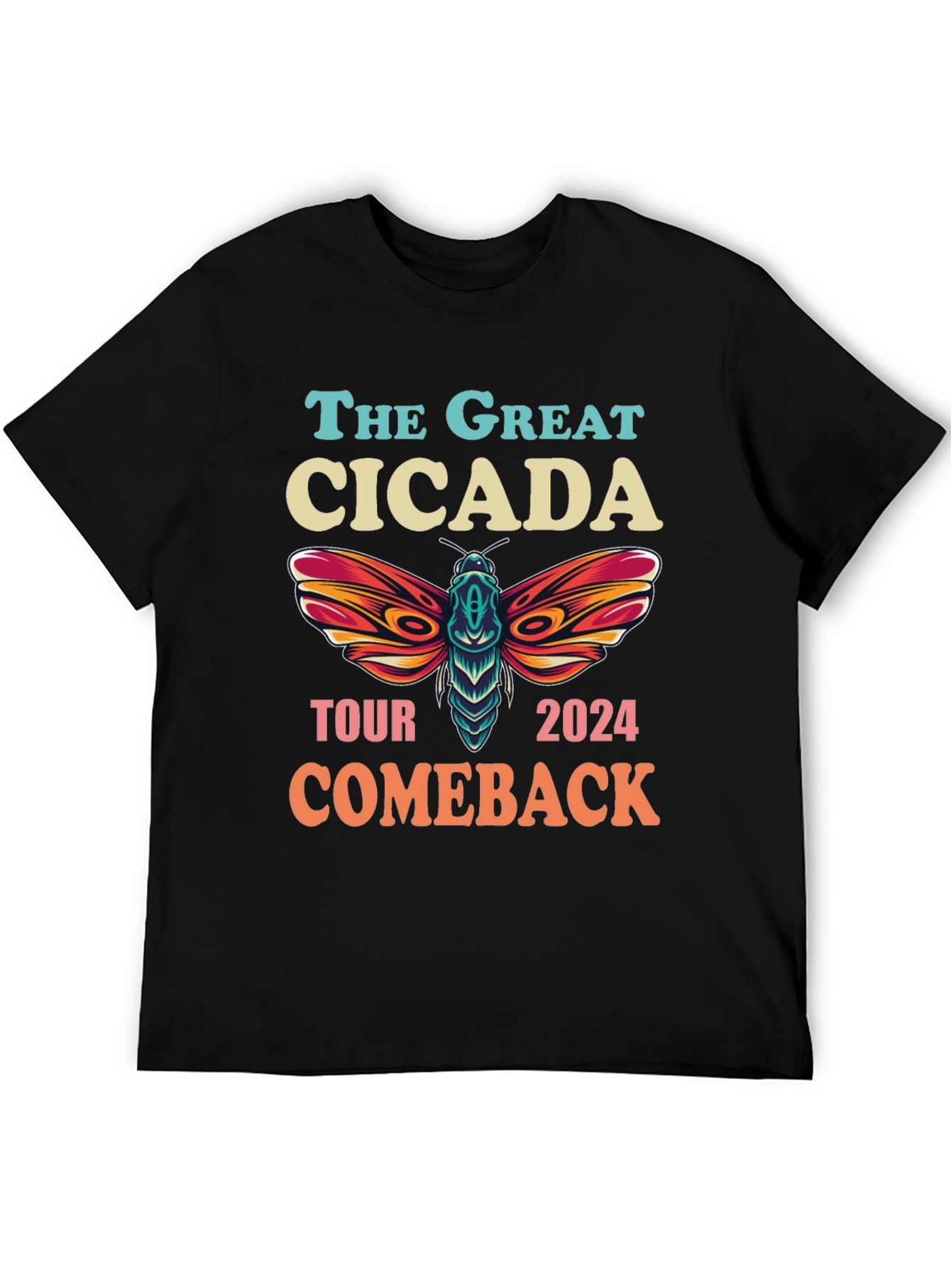 The Great Cicada Comeback Tour 2024 T-Shirt