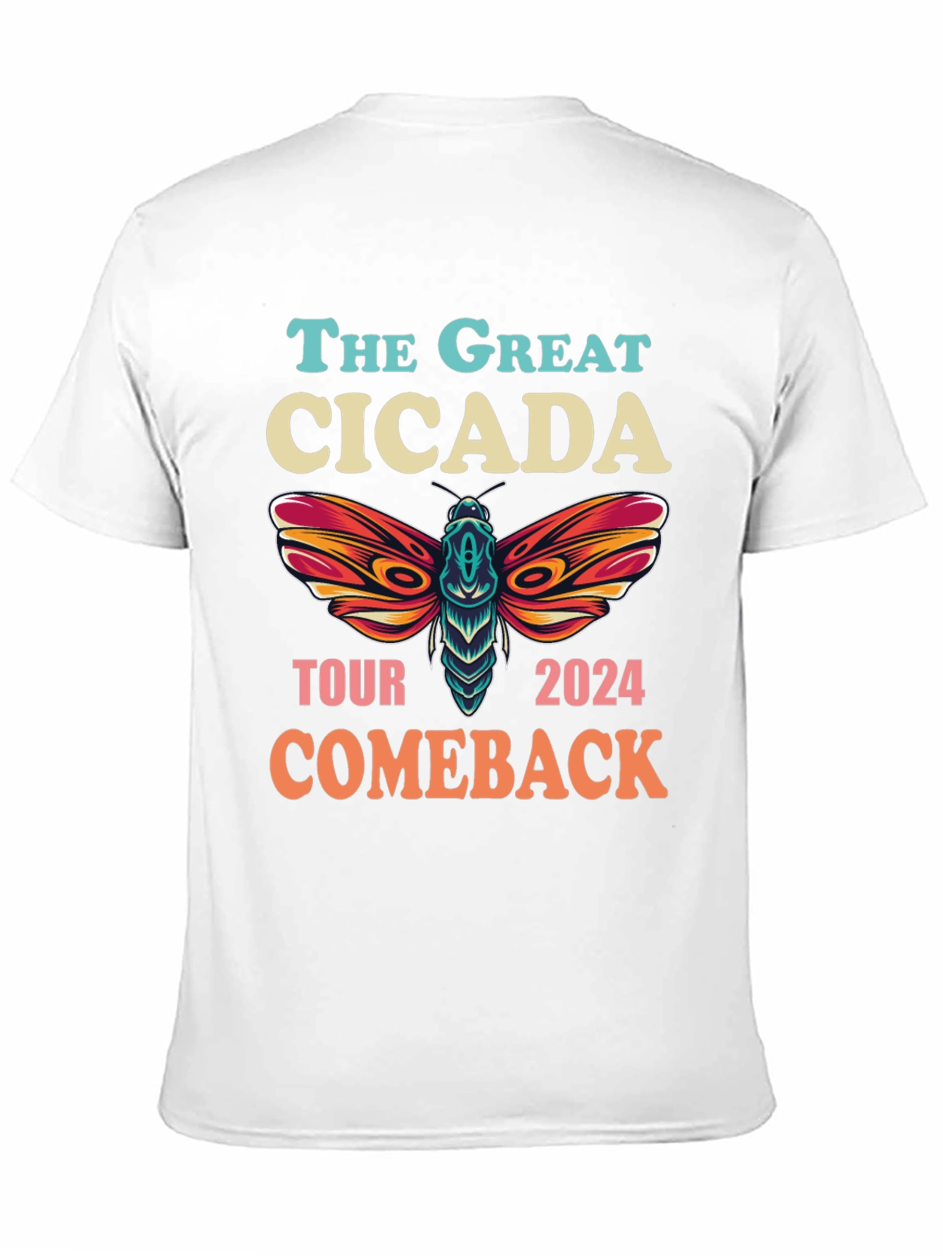 The Great Cicada Comeback Tour 2024 T-Shirt