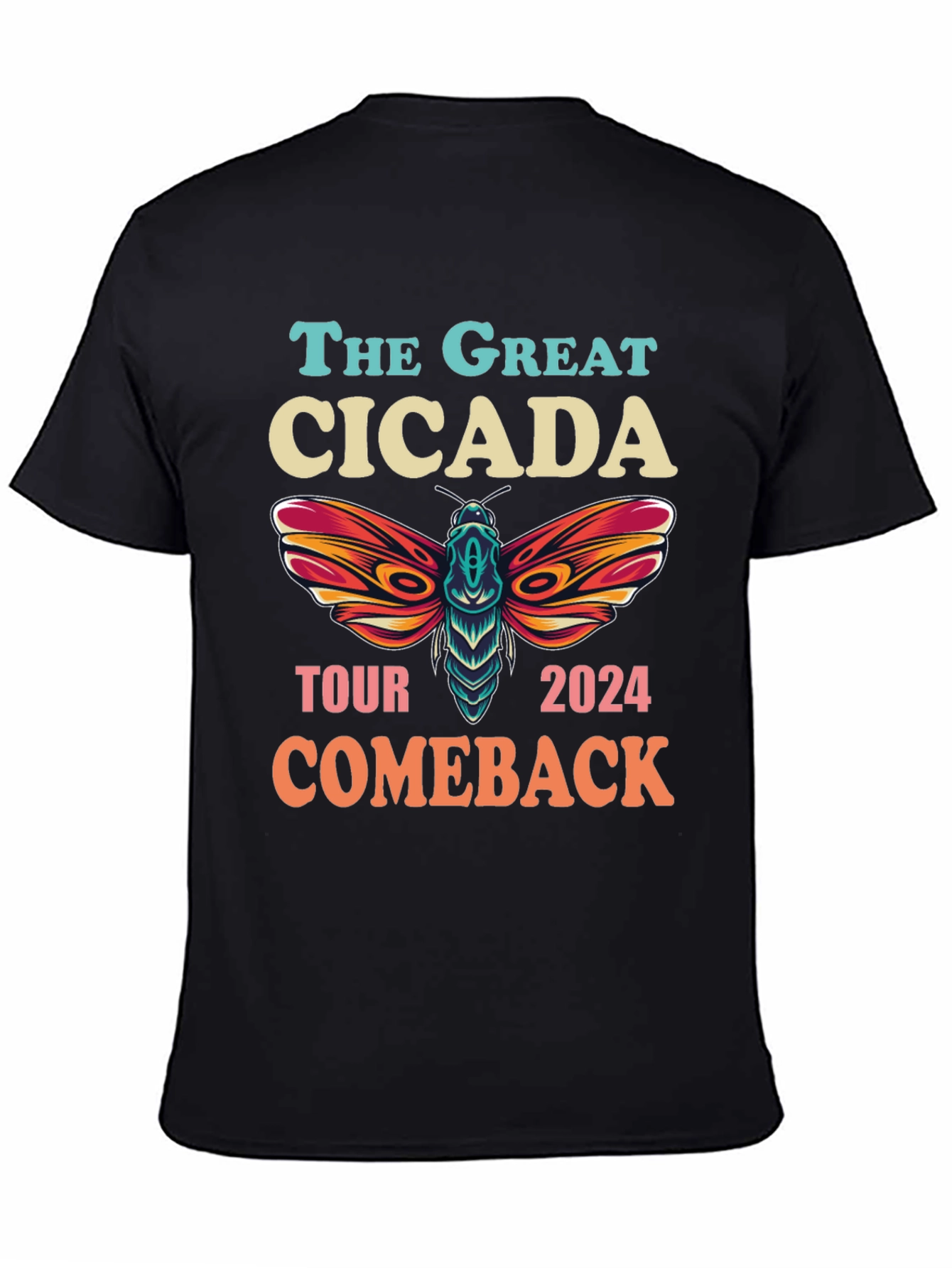 The Great Cicada Comeback Tour 2024 T-Shirt
