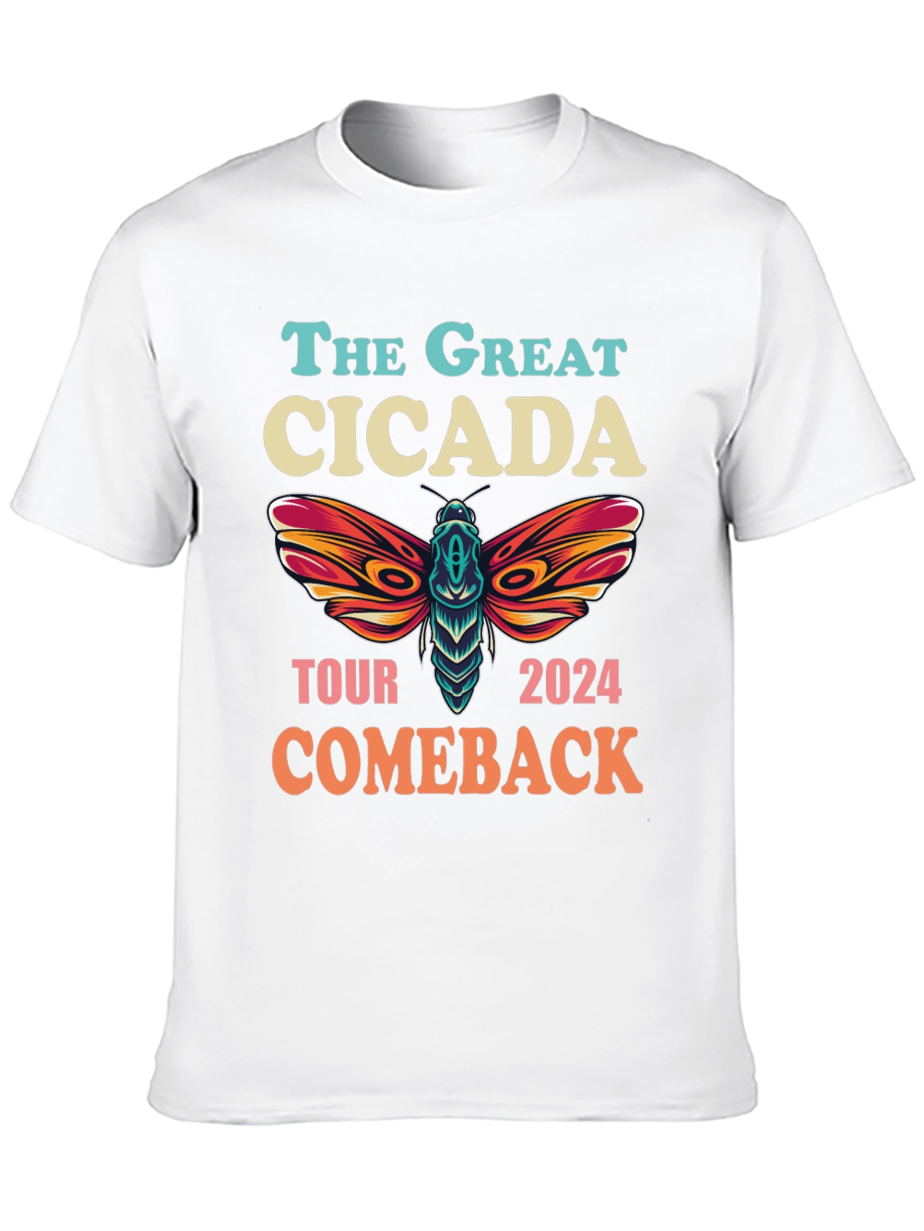 The Great Cicada Comeback Tour 2024 T-Shirt
