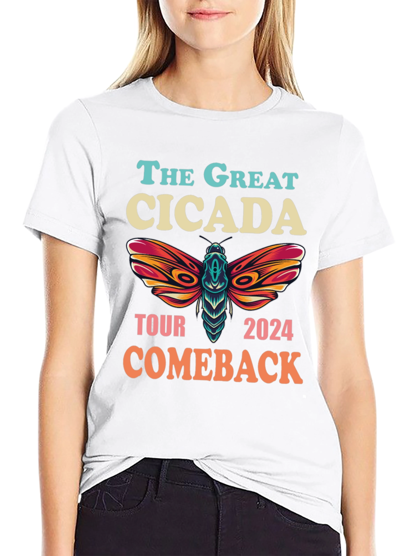 The Great Cicada Comeback Tour 2024 T-Shirt