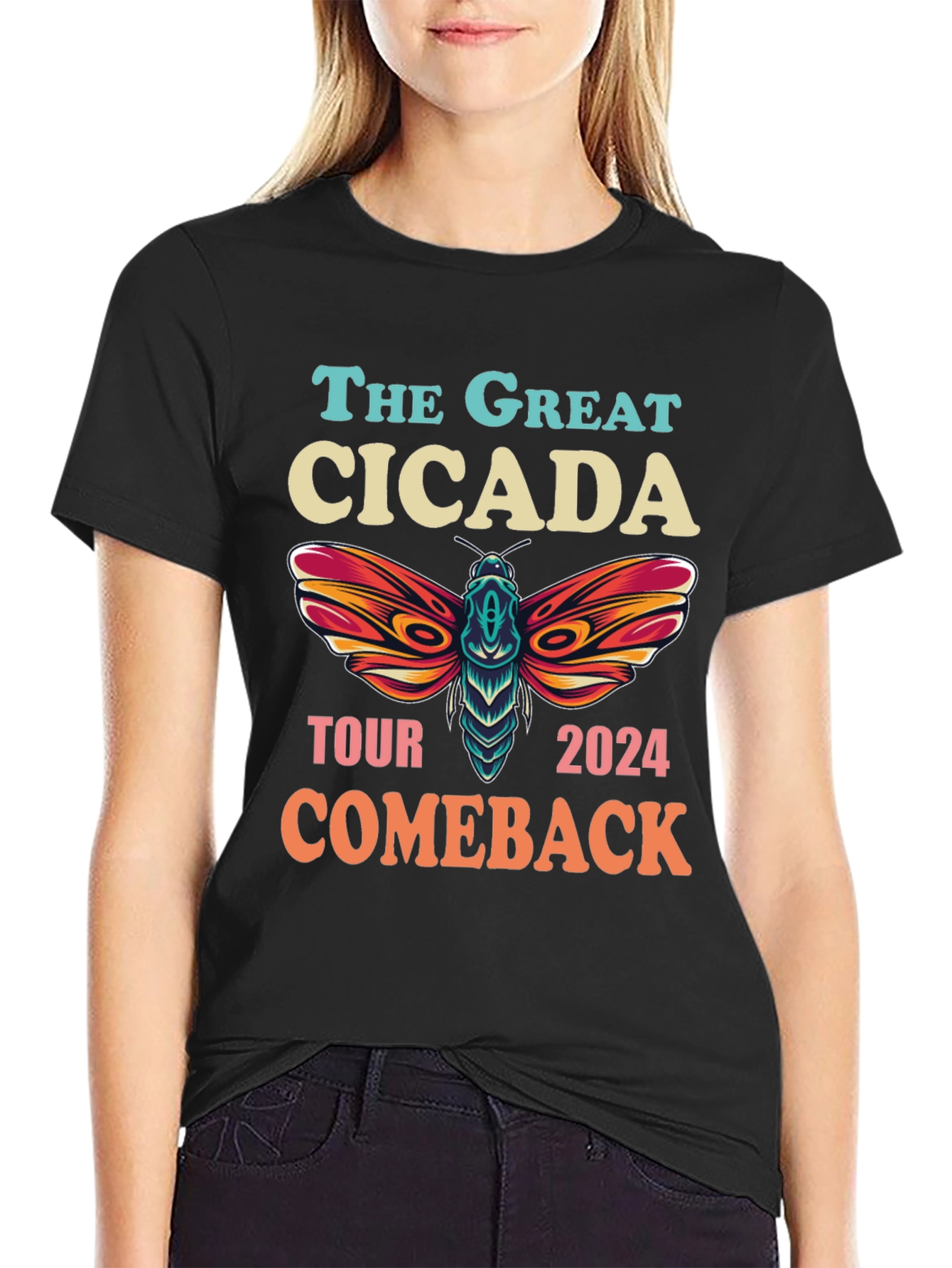 The Great Cicada Comeback Tour 2024 T-Shirt