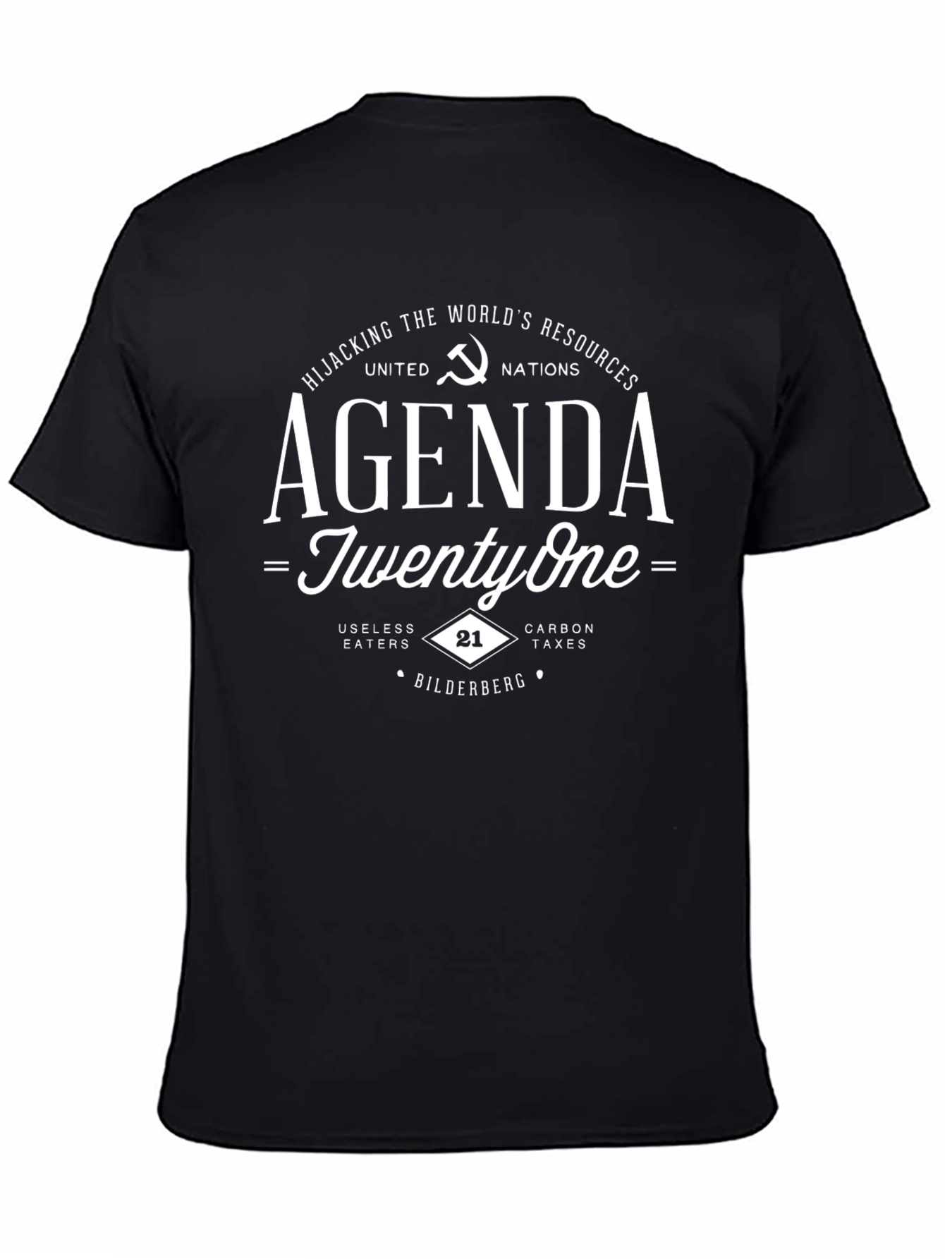 Agenda Twenty One Conspiracy T-Shirt