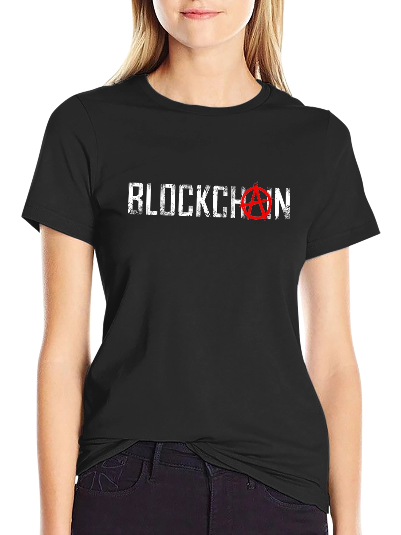 Blockchain Anarchy T-Shirt - Crypto Freedom Tee