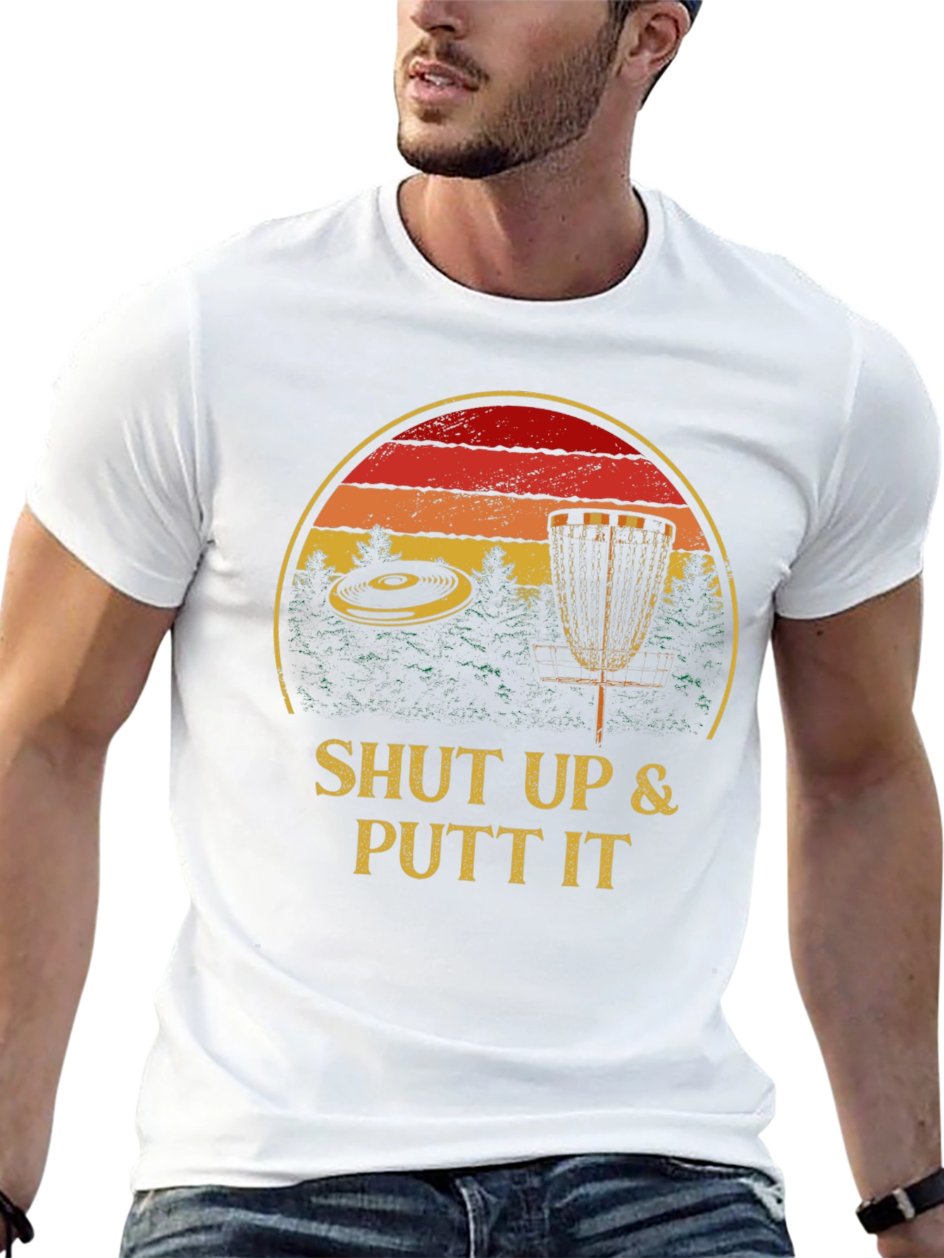Shut Up & Putt It Disc Golf T-Shirt