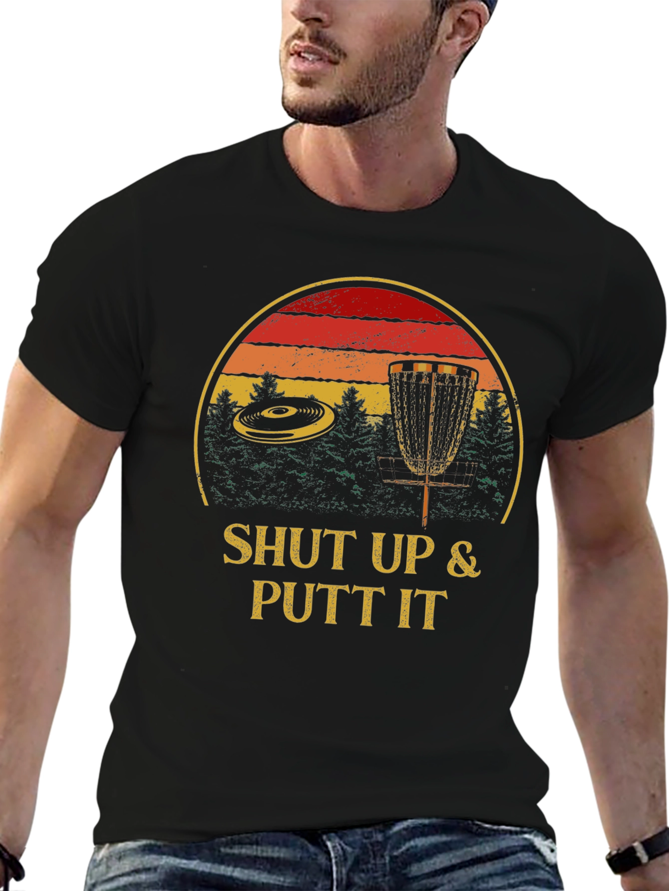 Shut Up & Putt It Disc Golf T-Shirt