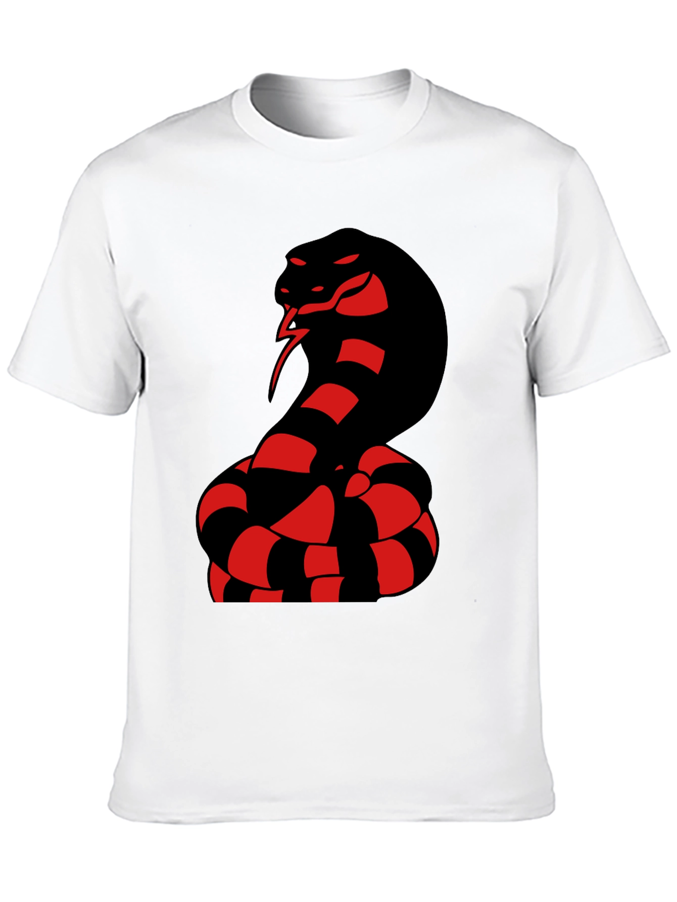 Cobra Graphic Tee - Bold Snake Design