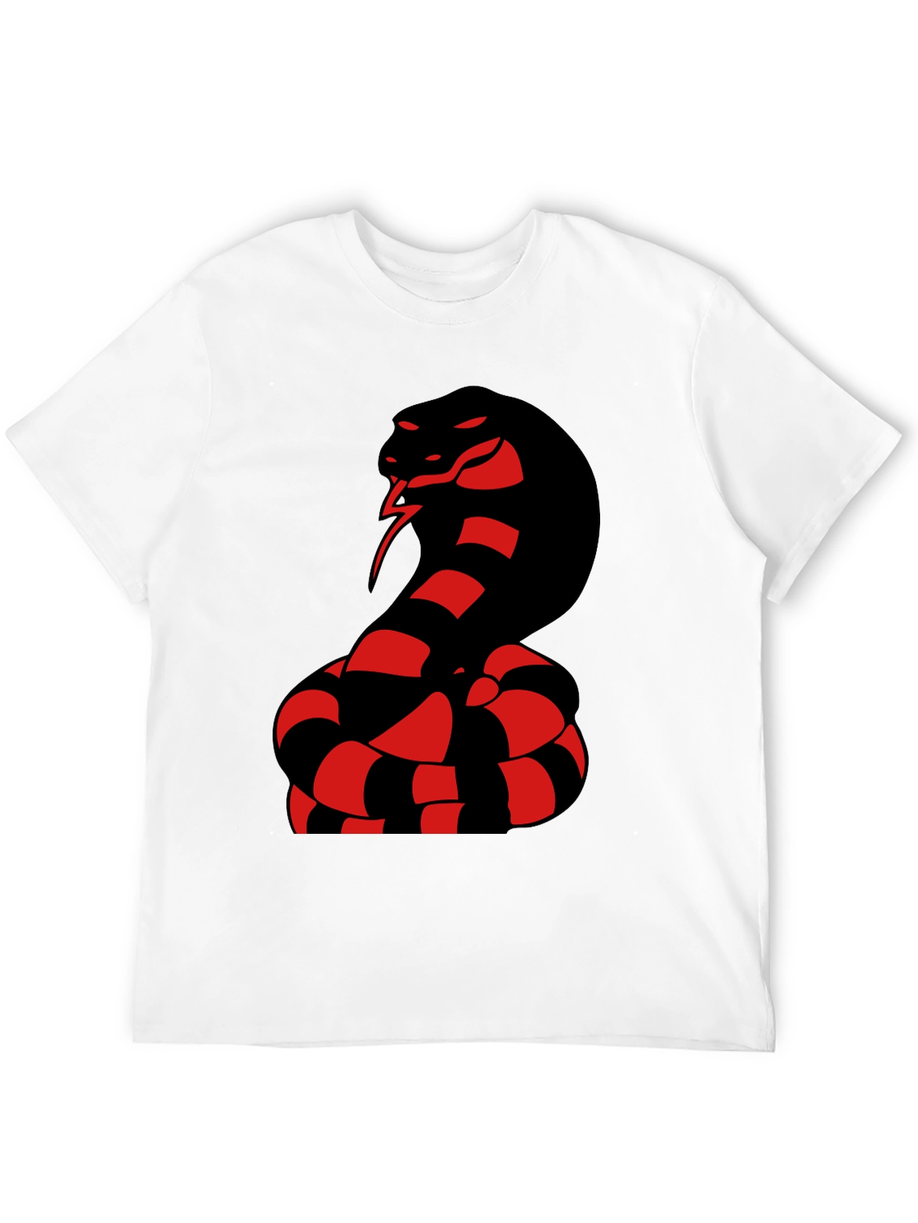Cobra Graphic Tee - Bold Snake Design