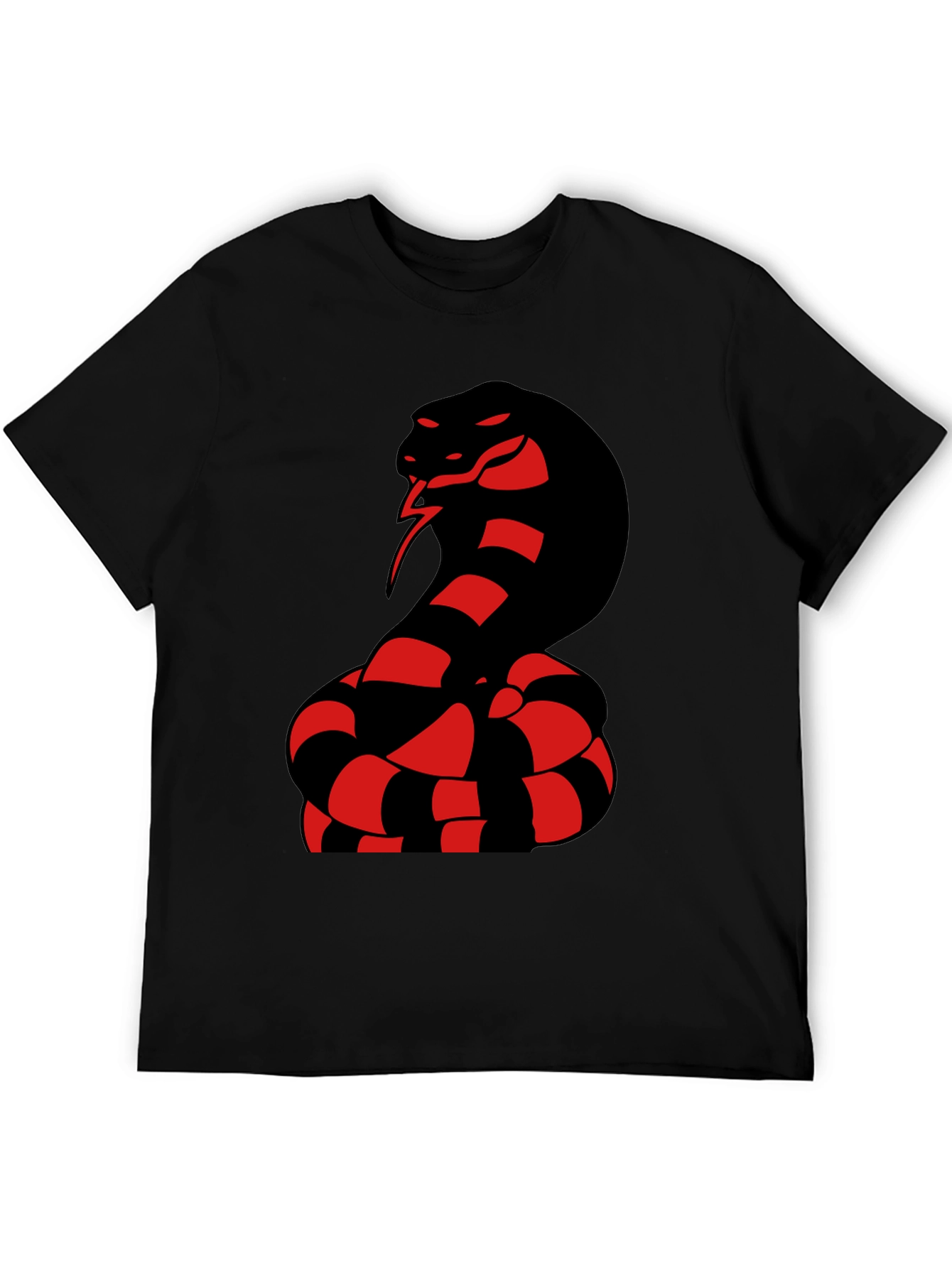 Cobra Graphic Tee - Bold Snake Design