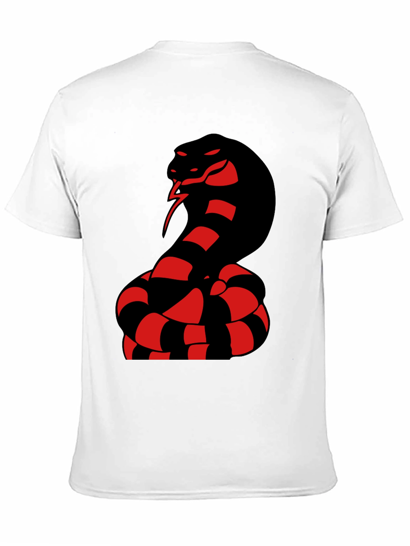 Cobra Graphic Tee - Bold Snake Design