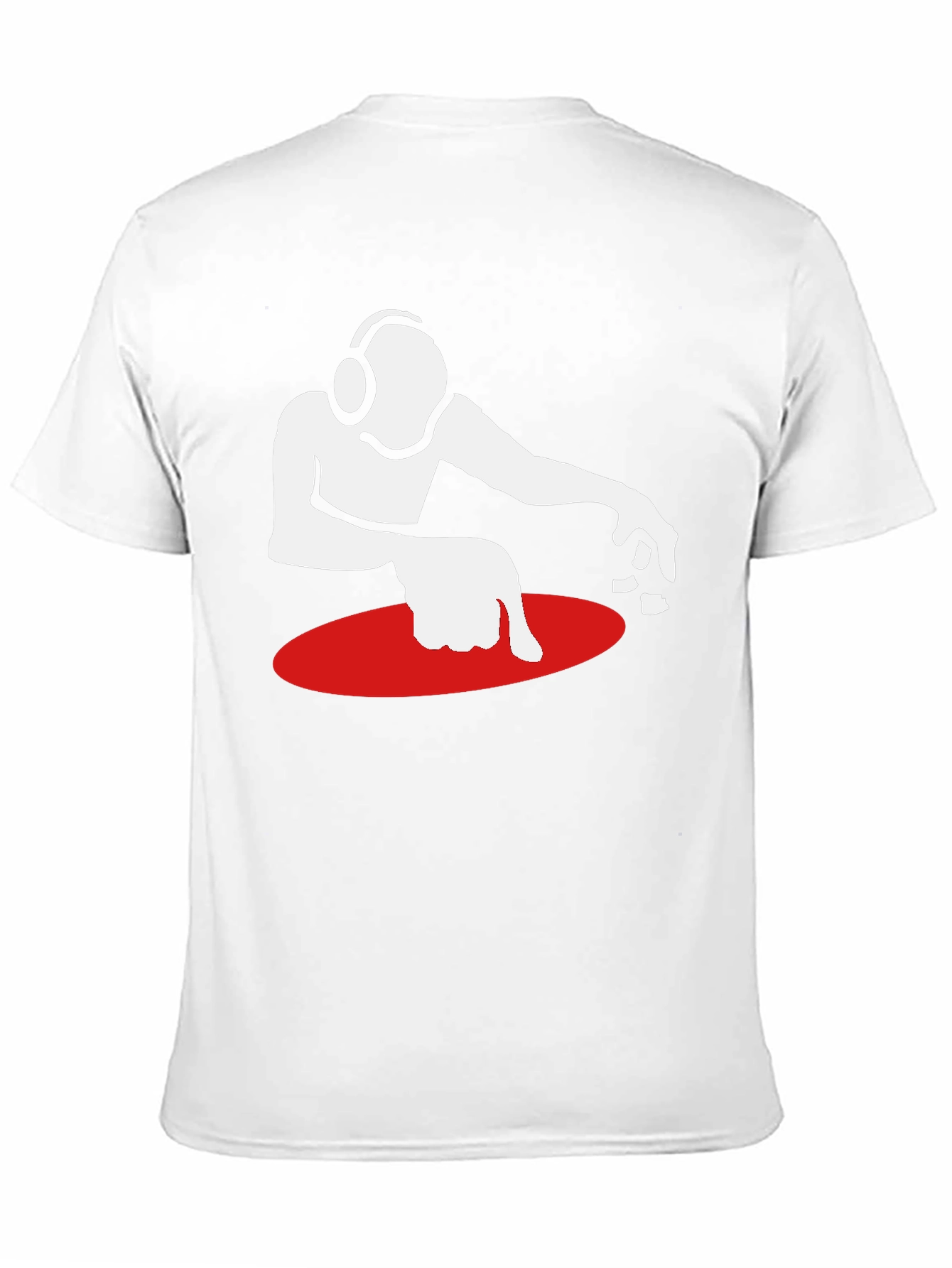 DJ Turntable Graphic Tee - Black Cotton T-Shirt