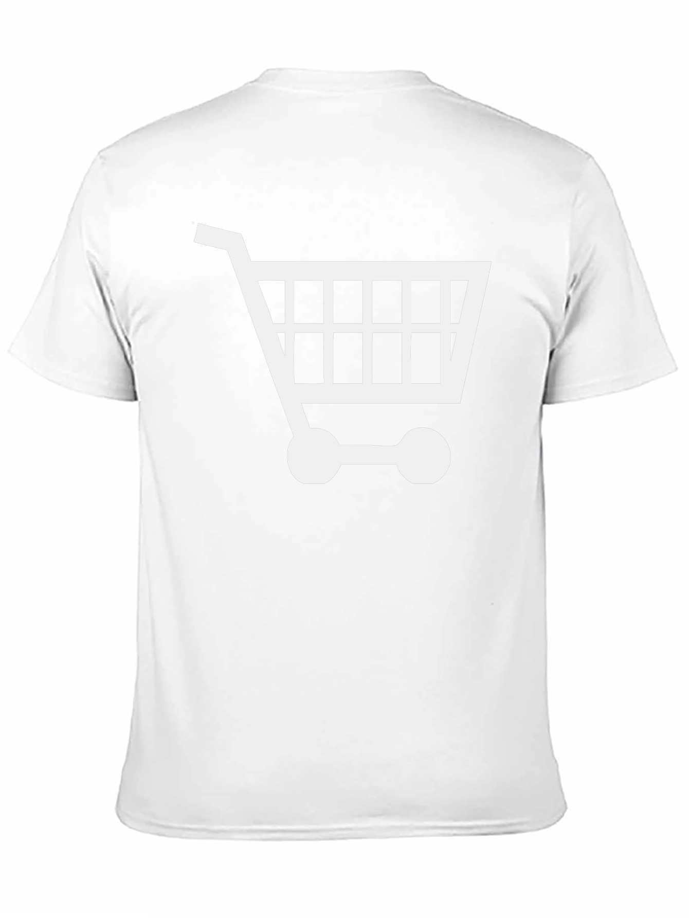 Shopping Cart Graphic Tee - Black