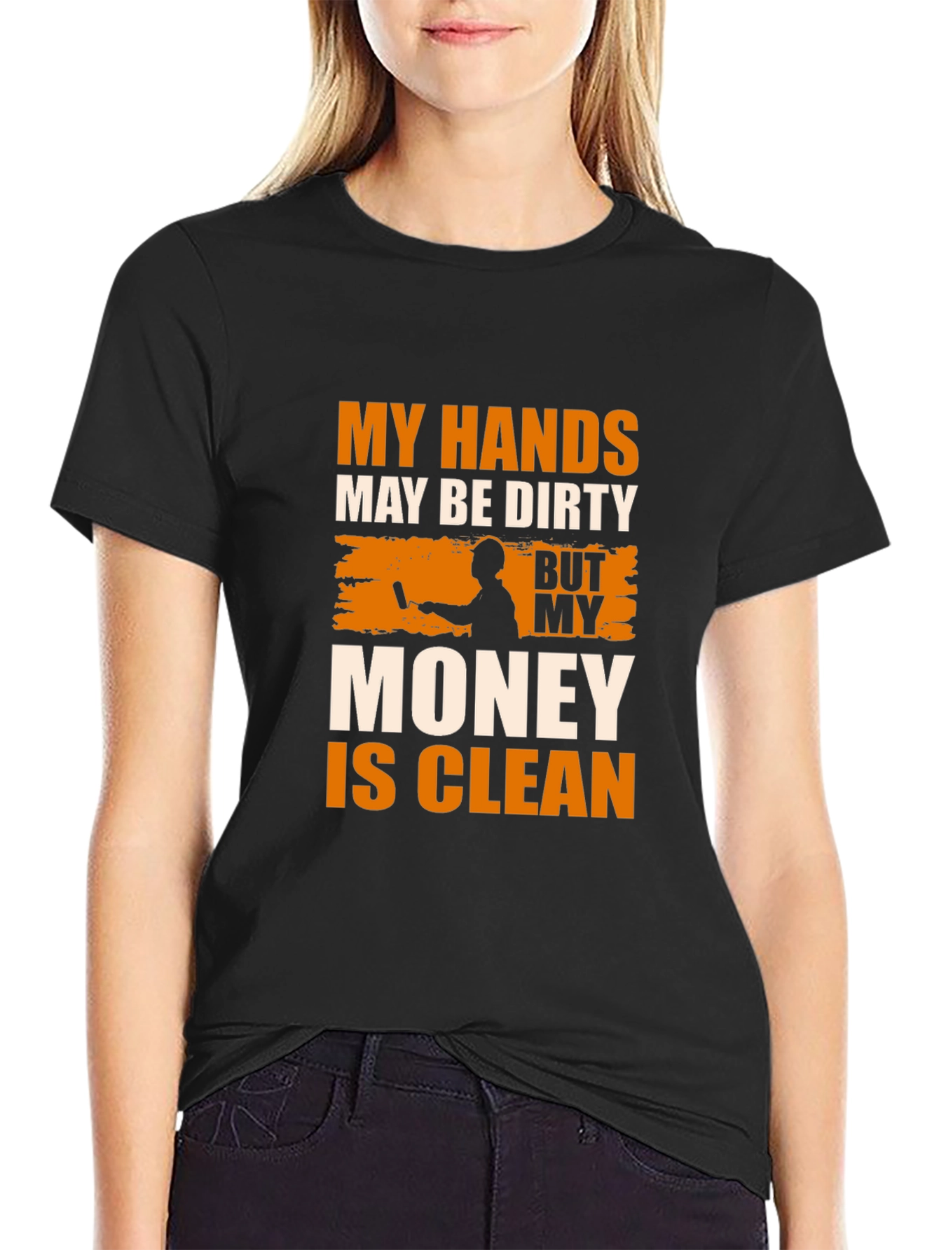 Dirty Hands Clean Money Graphic T-Shirt