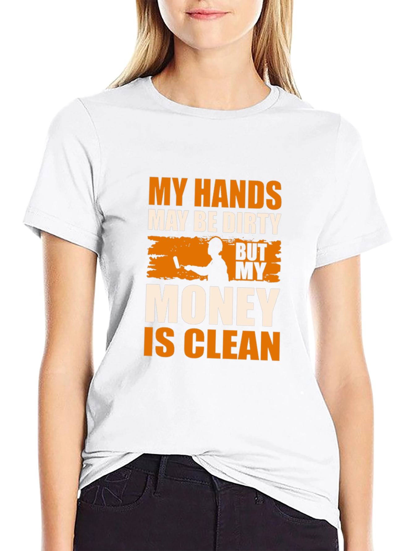 Dirty Hands Clean Money Graphic T-Shirt