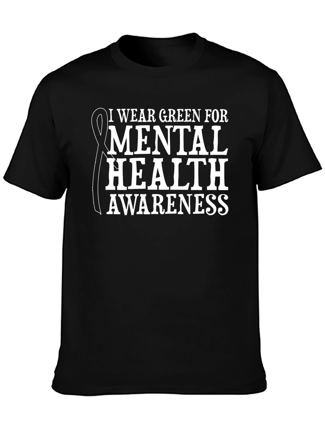 Mental Health Awareness Tee - I Wear Green