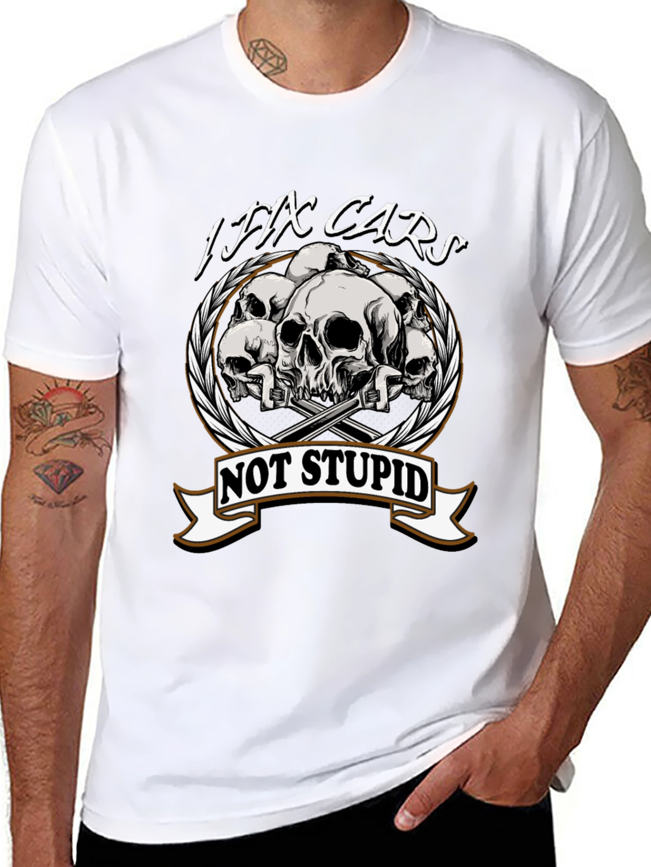 I Fix Cars Not Stupid T-Shirt