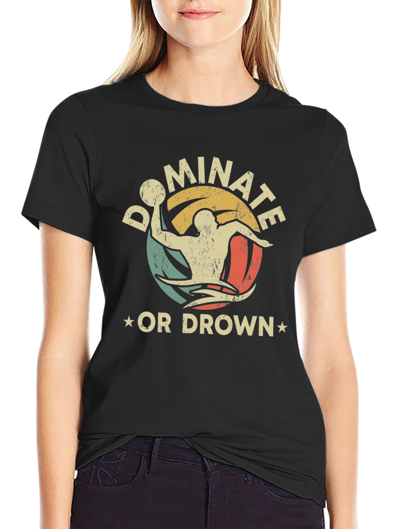 Dominate or Drown Graphic Tee