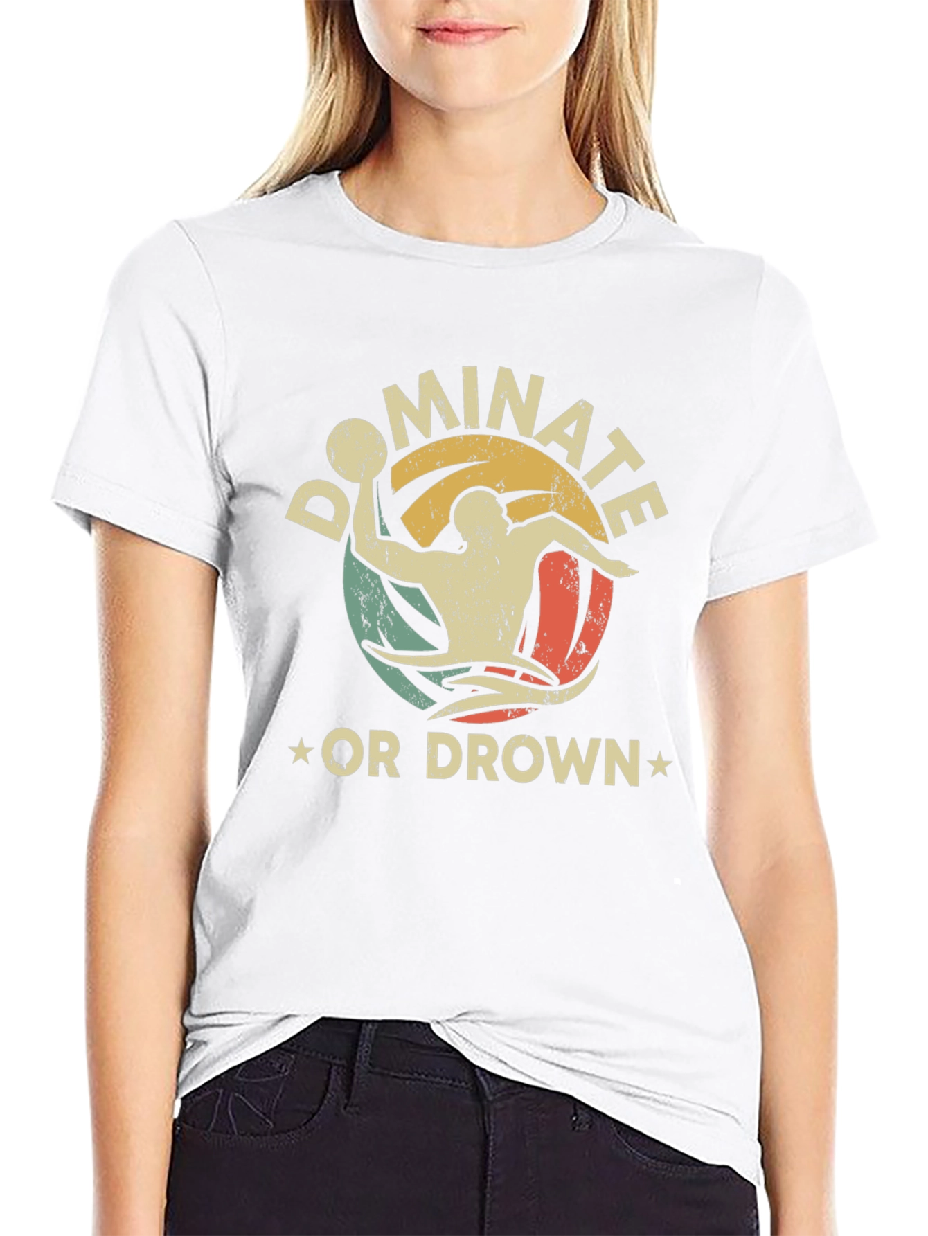 Dominate or Drown Graphic Tee