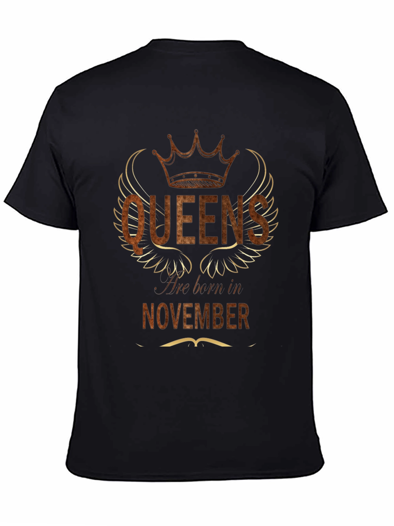 Queens Born In November T-Shirt - Birthday Gift