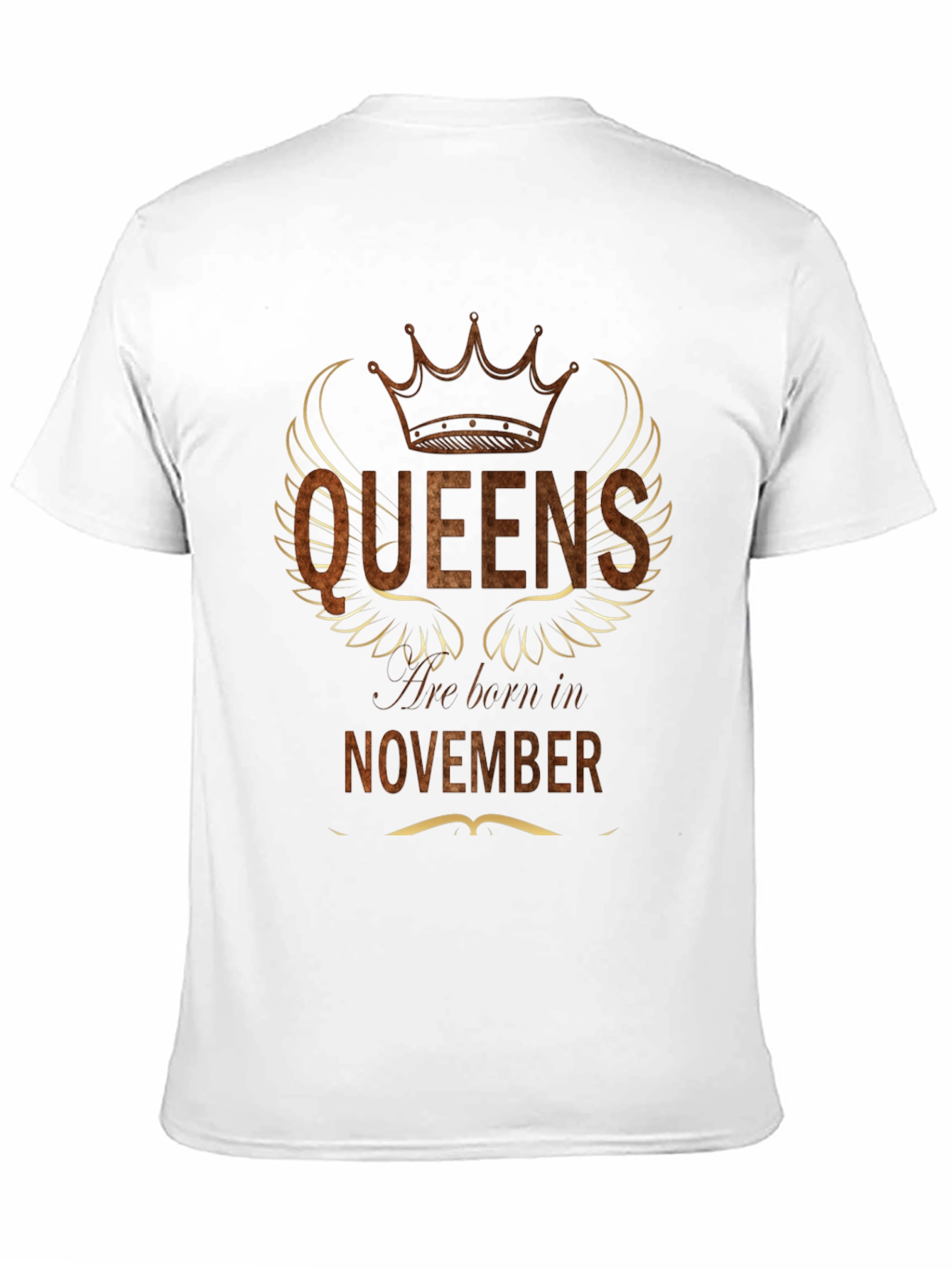 Queens Born In November T-Shirt - Birthday Gift