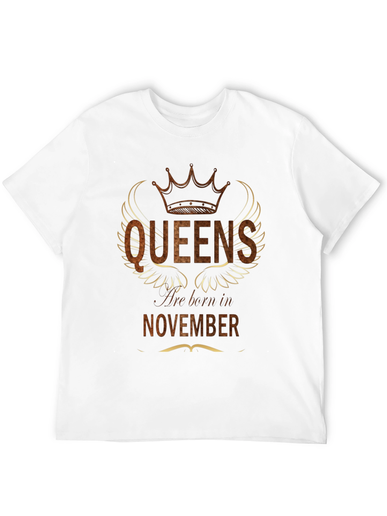 Queens Born In November T-Shirt - Birthday Gift