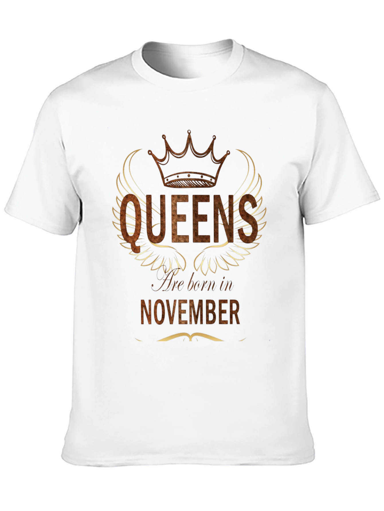 Queens Born In November T-Shirt - Birthday Gift