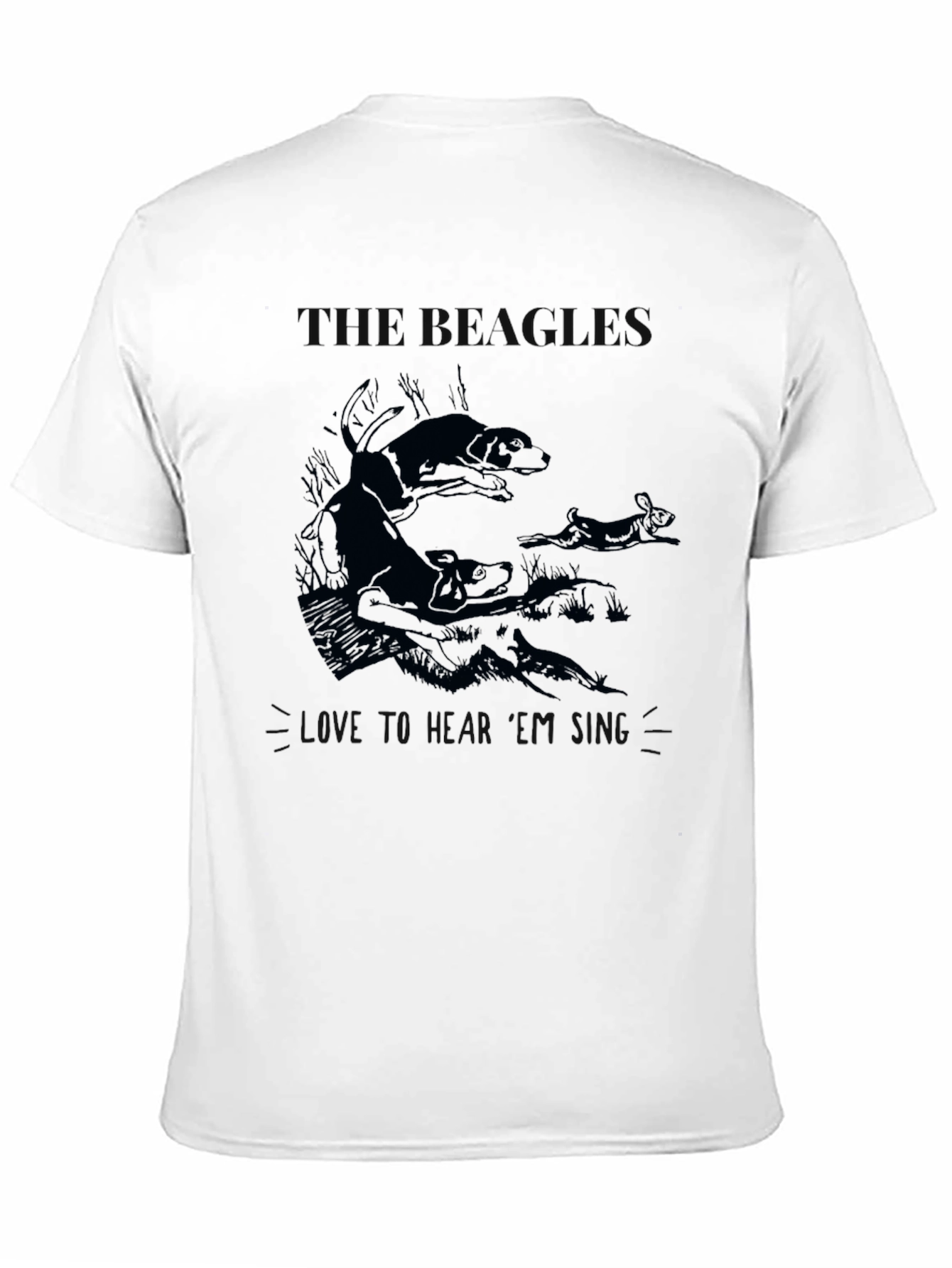 The Beagle T-Shirt - Classic Hunting Dog Design