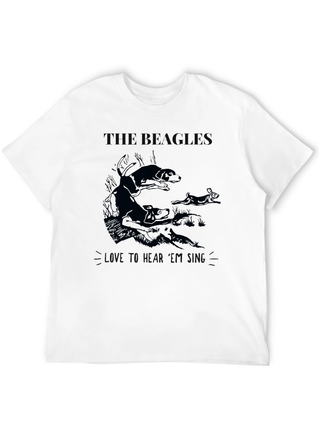 The Beagle T-Shirt - Classic Hunting Dog Design