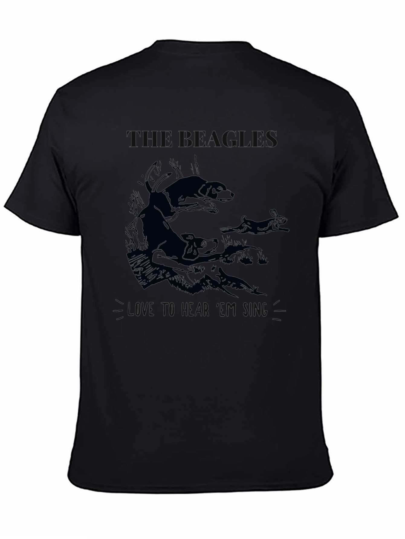 The Beagle T-Shirt - Classic Hunting Dog Design