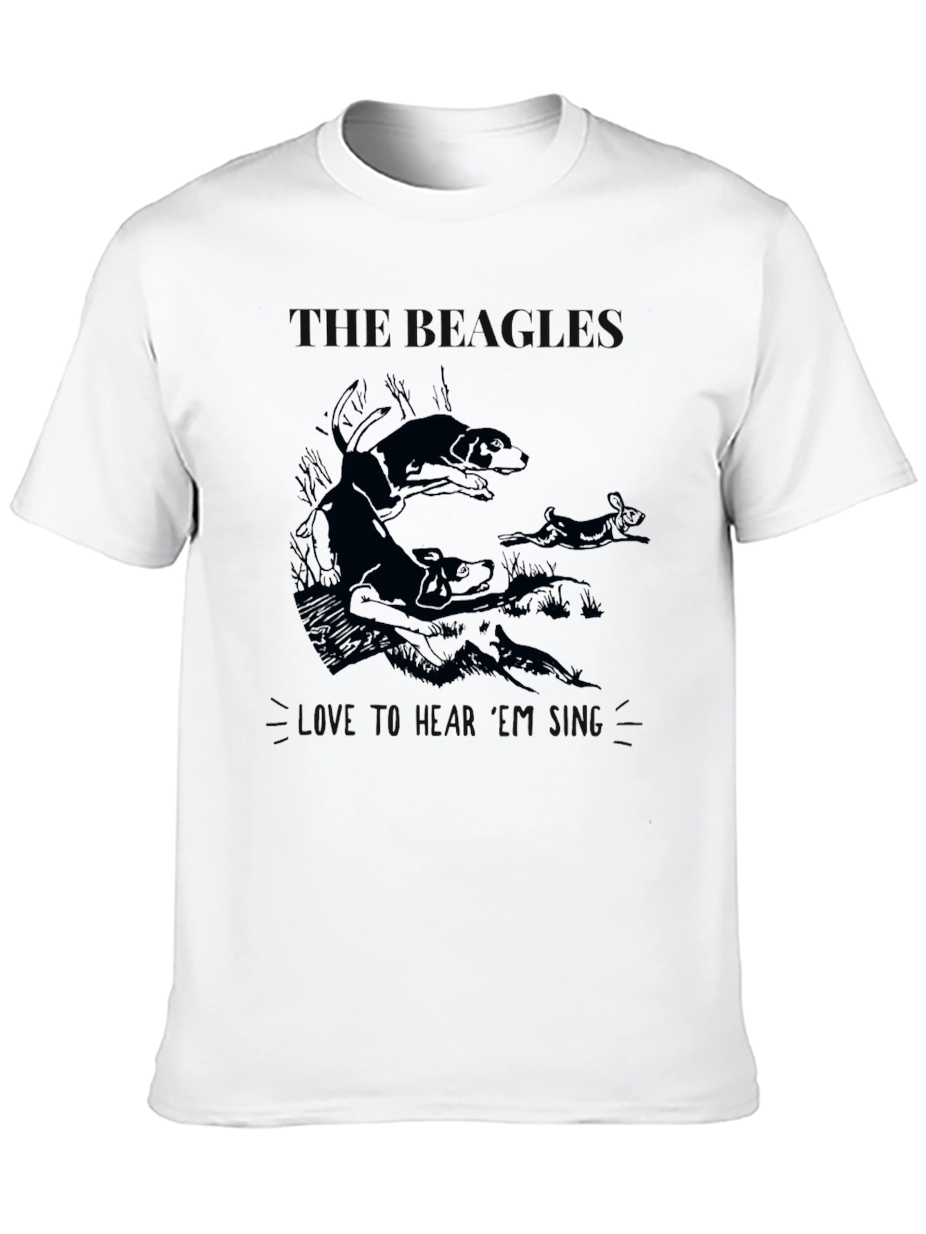 The Beagle T-Shirt - Classic Hunting Dog Design