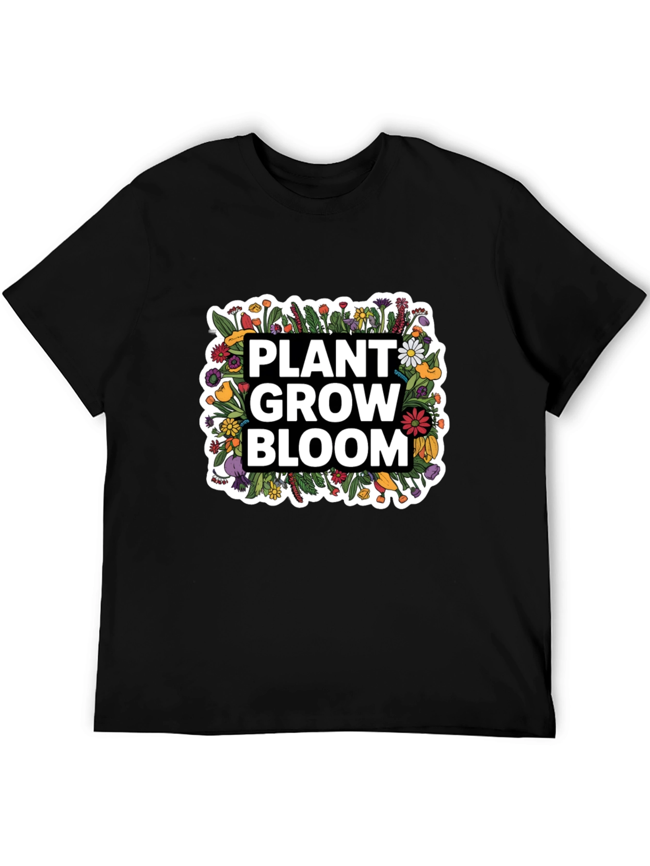 Plant Grow Bloom Floral Graphic Tee