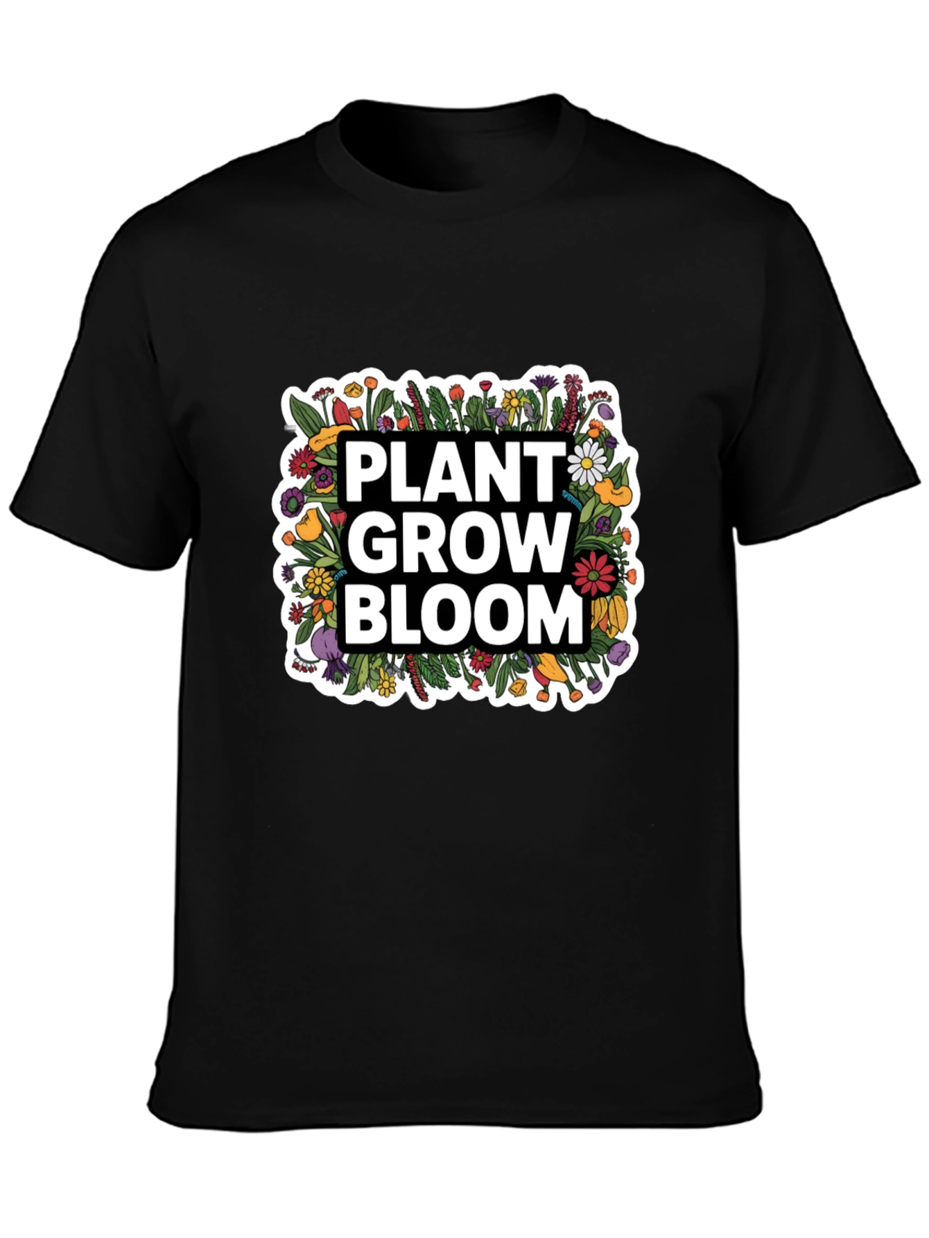Plant Grow Bloom Floral Graphic Tee