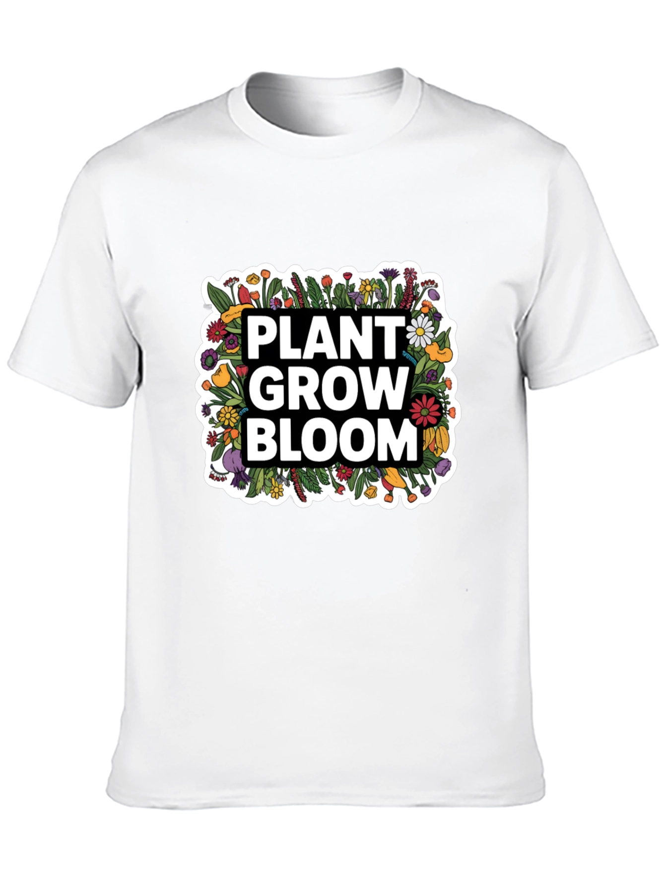 Plant Grow Bloom Floral Graphic Tee