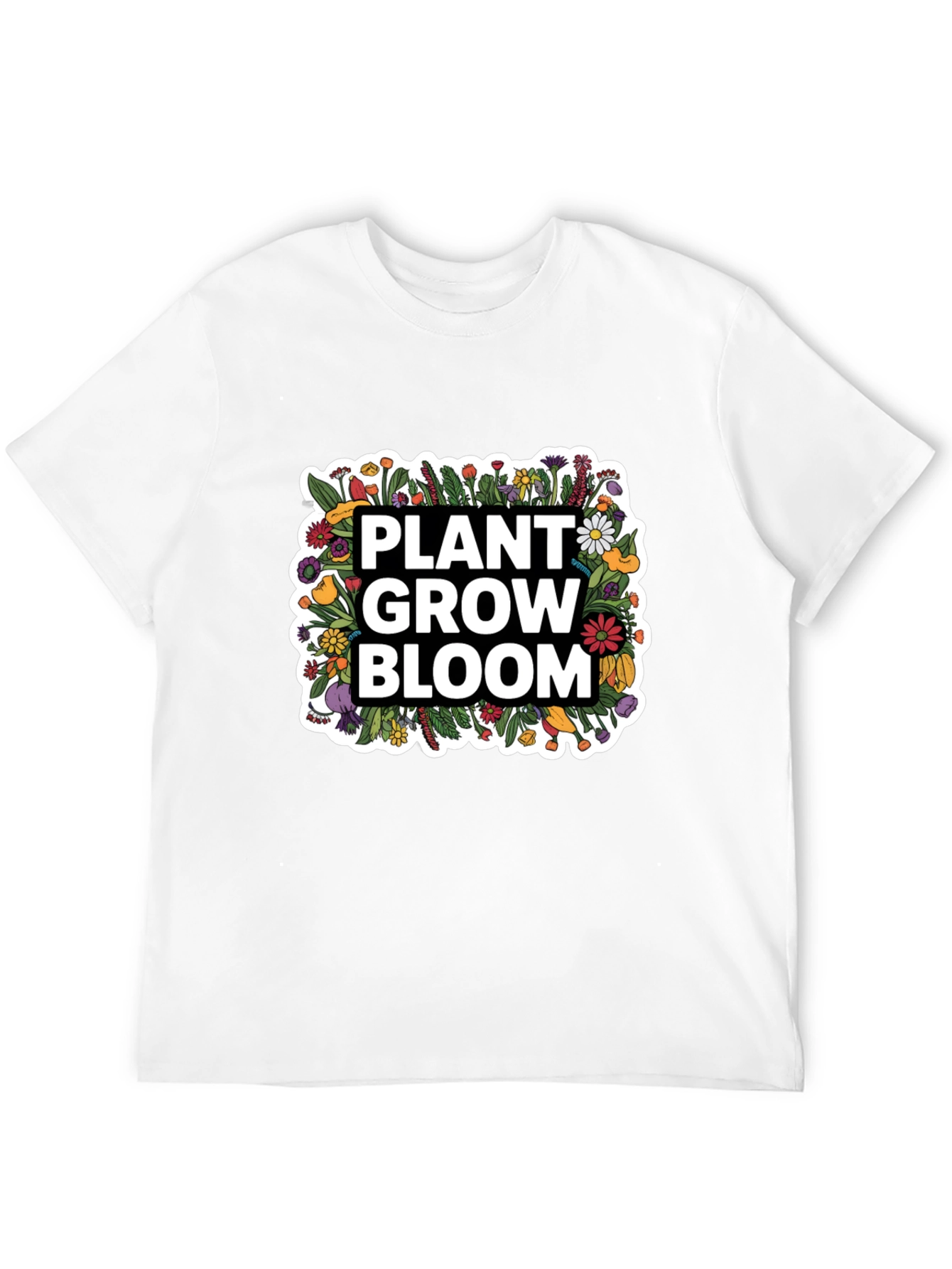 Plant Grow Bloom Floral Graphic Tee