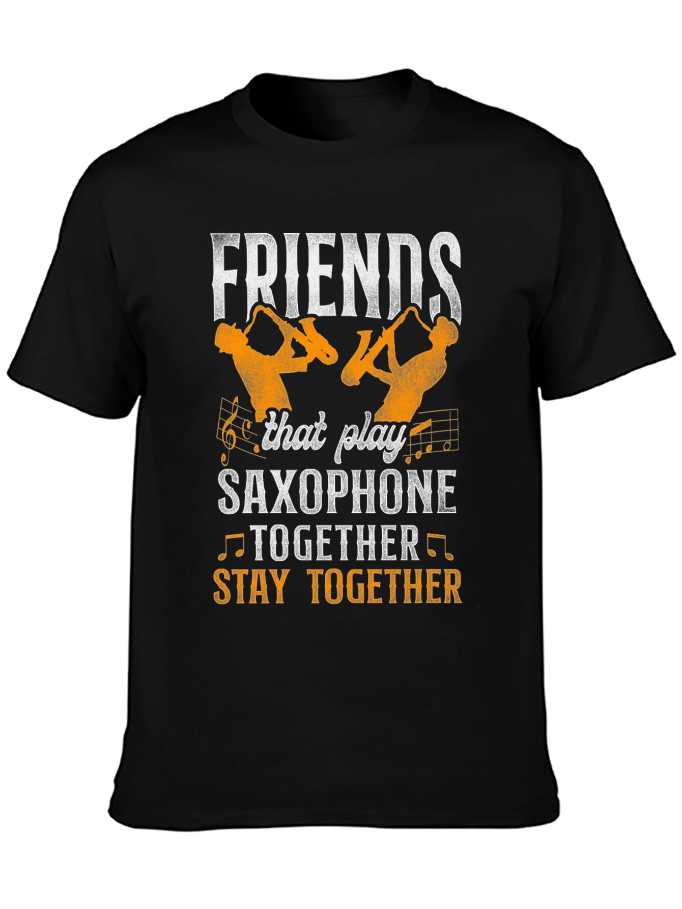 Saxophone Friends T-Shirt - Musical Gift