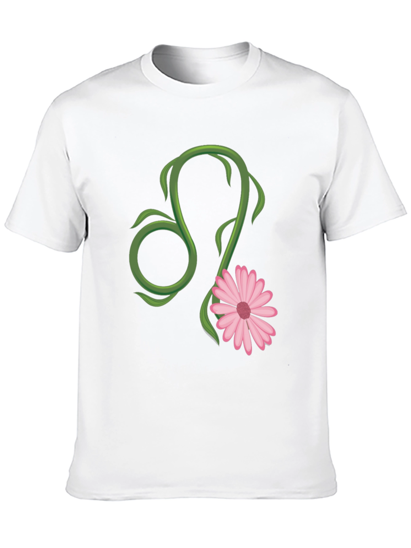 Leo Zodiac Flower T-Shirt