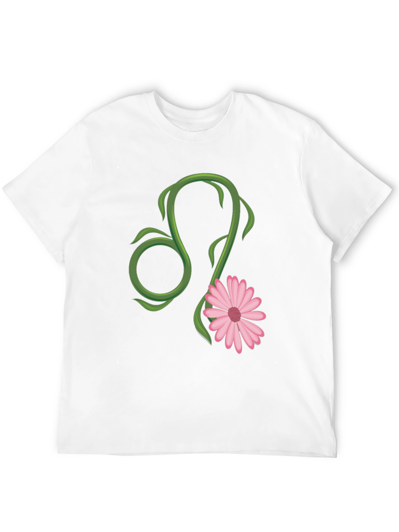 Leo Zodiac Flower T-Shirt