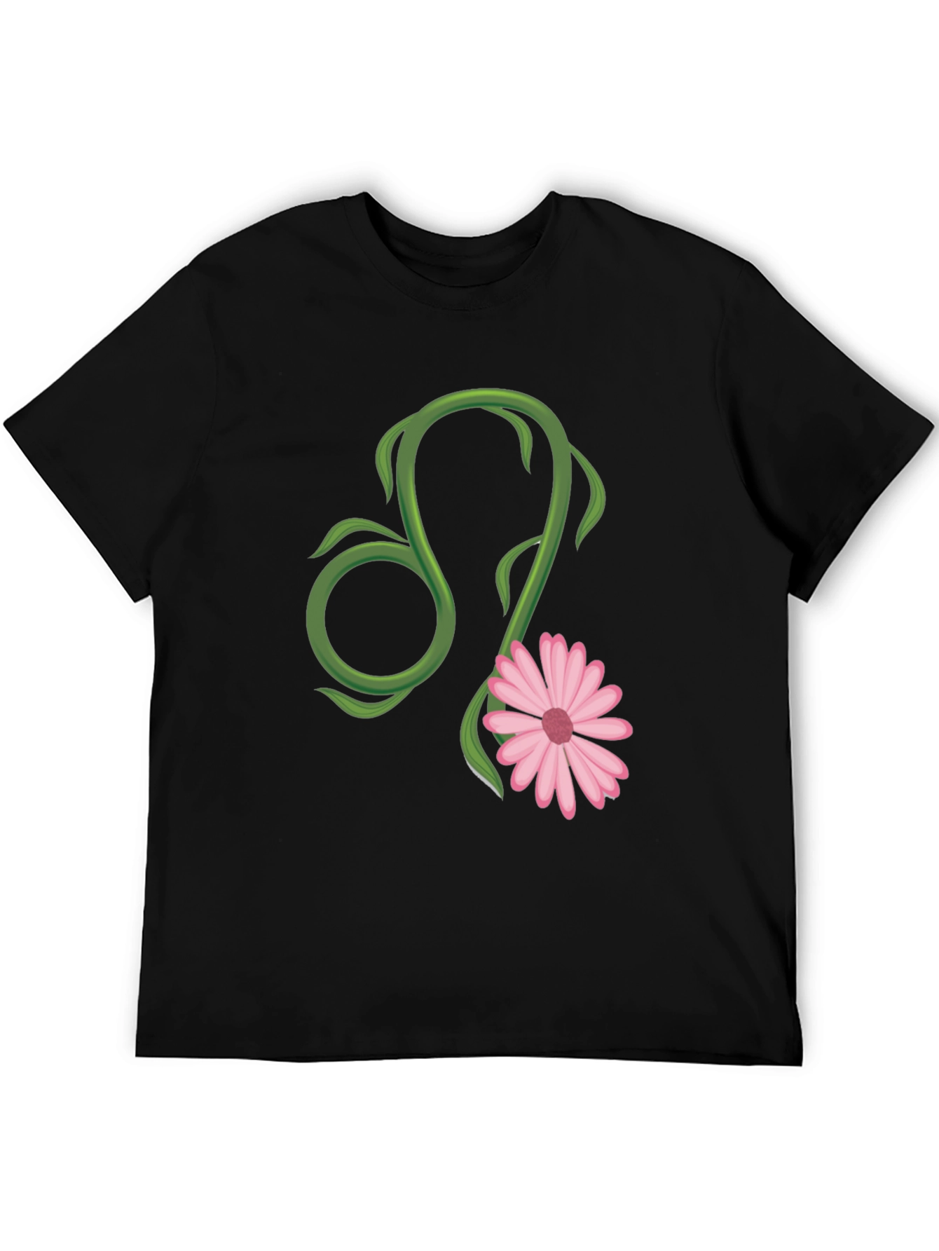Leo Zodiac Flower T-Shirt