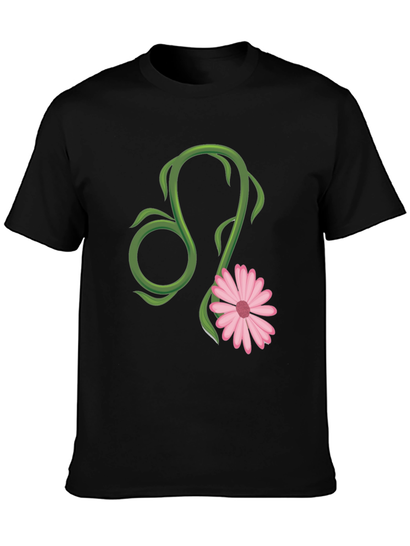 Leo Zodiac Flower T-Shirt