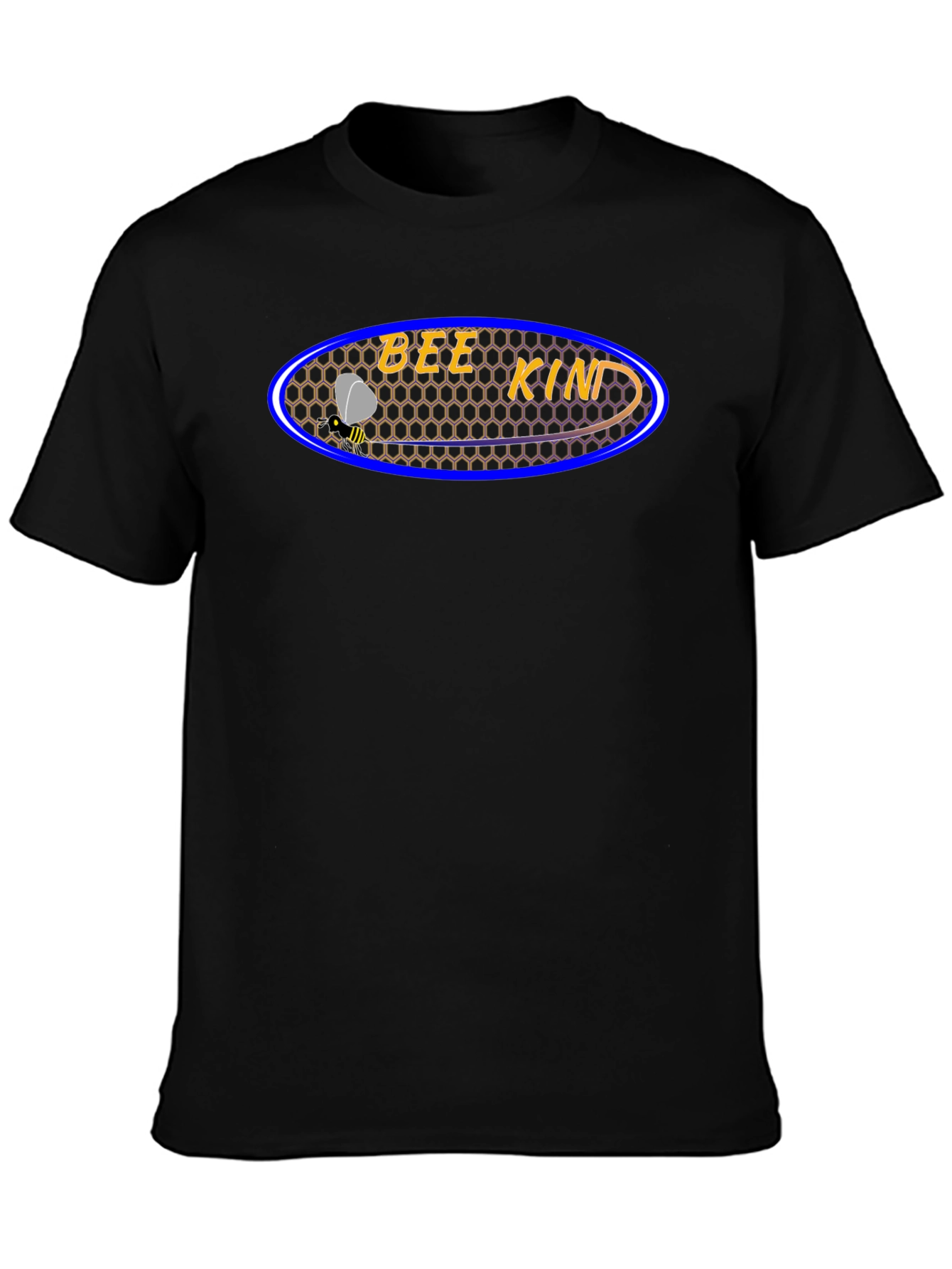 Bee Kind Black Graphic Tee - Mens
