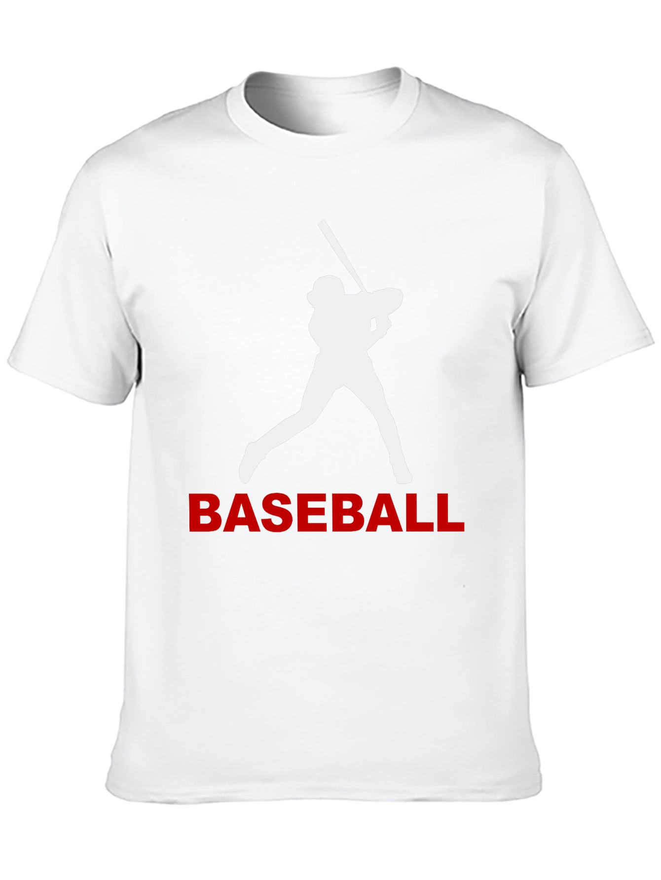 Baseball Batter Graphic Tee - Black