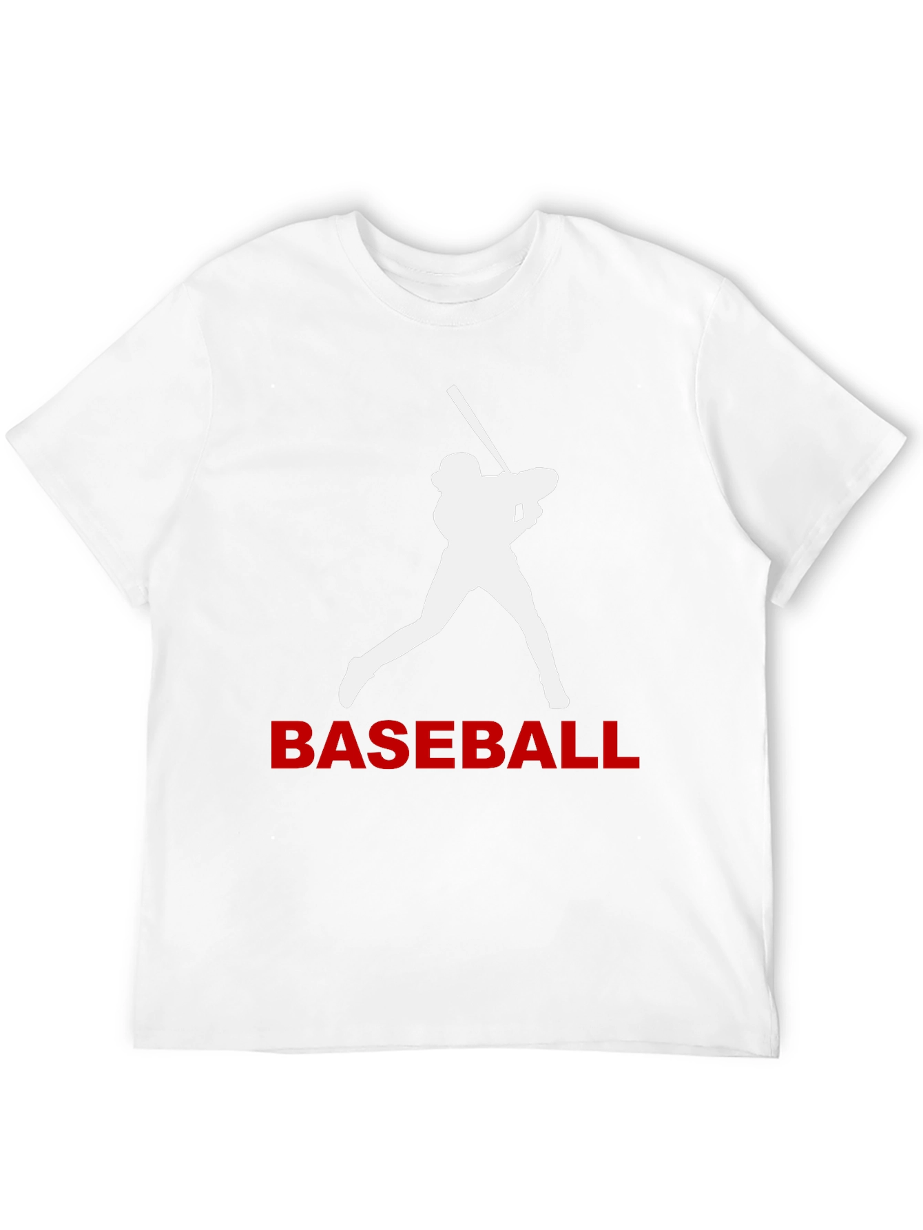 Baseball Batter Graphic Tee - Black