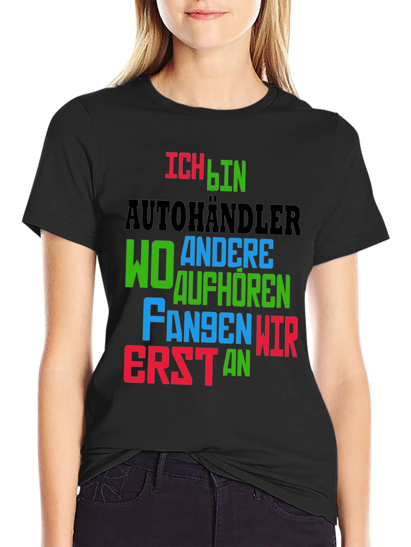 Ich Bin Autohändler T-Shirt - Car Dealer Humor