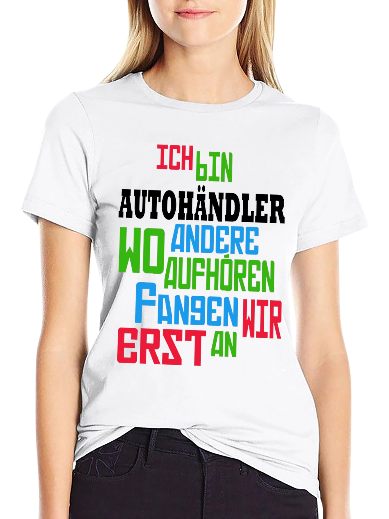 Ich Bin Autohändler T-Shirt - Car Dealer Humor