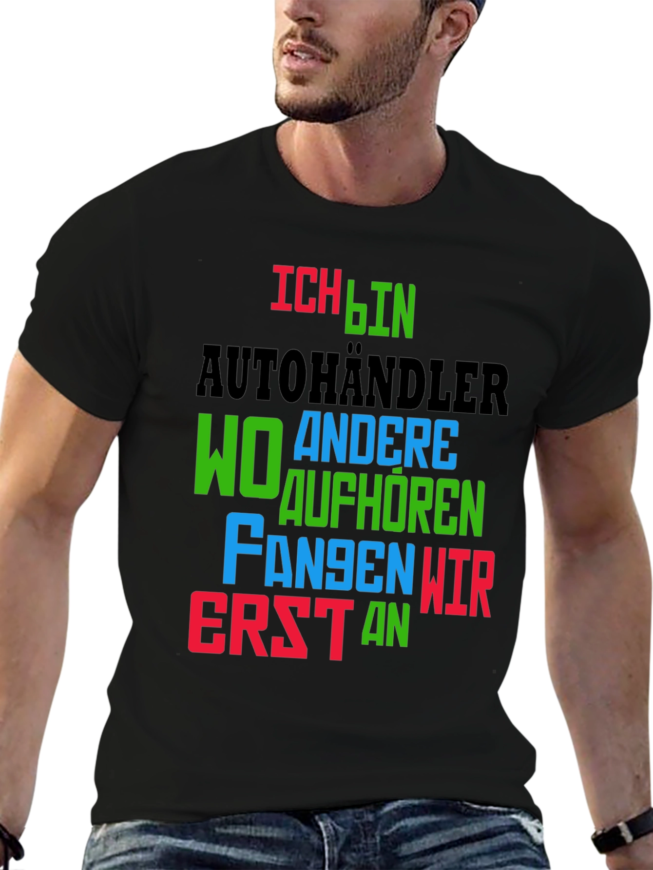 Ich Bin Autohändler T-Shirt - Car Dealer Humor