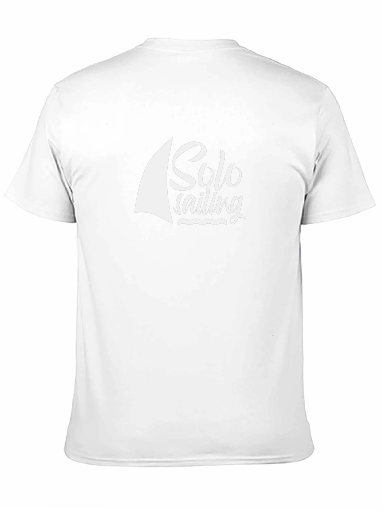 Solo Sailing Black T-Shirt